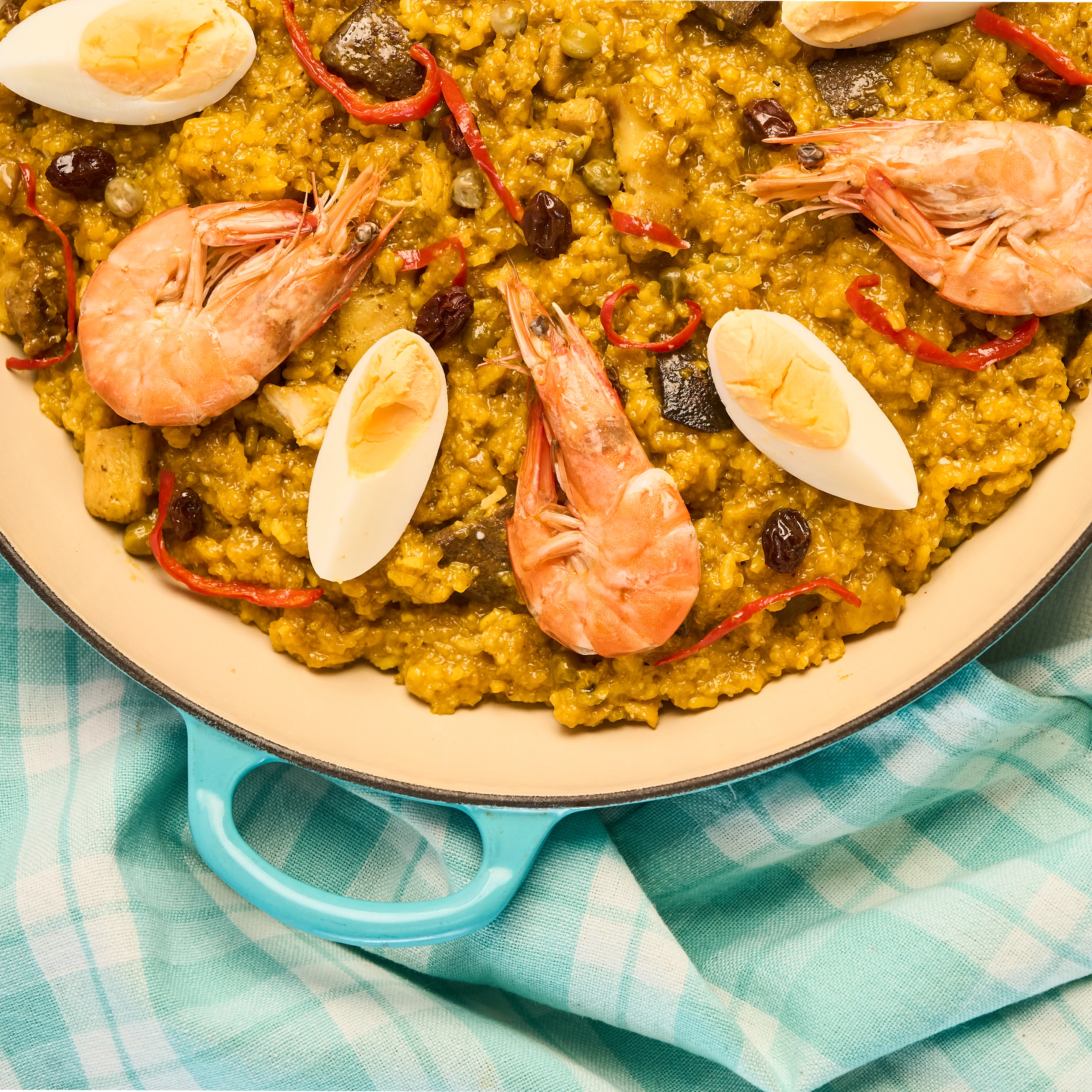 arroz valenciana chicken rice seafood dish from Negros