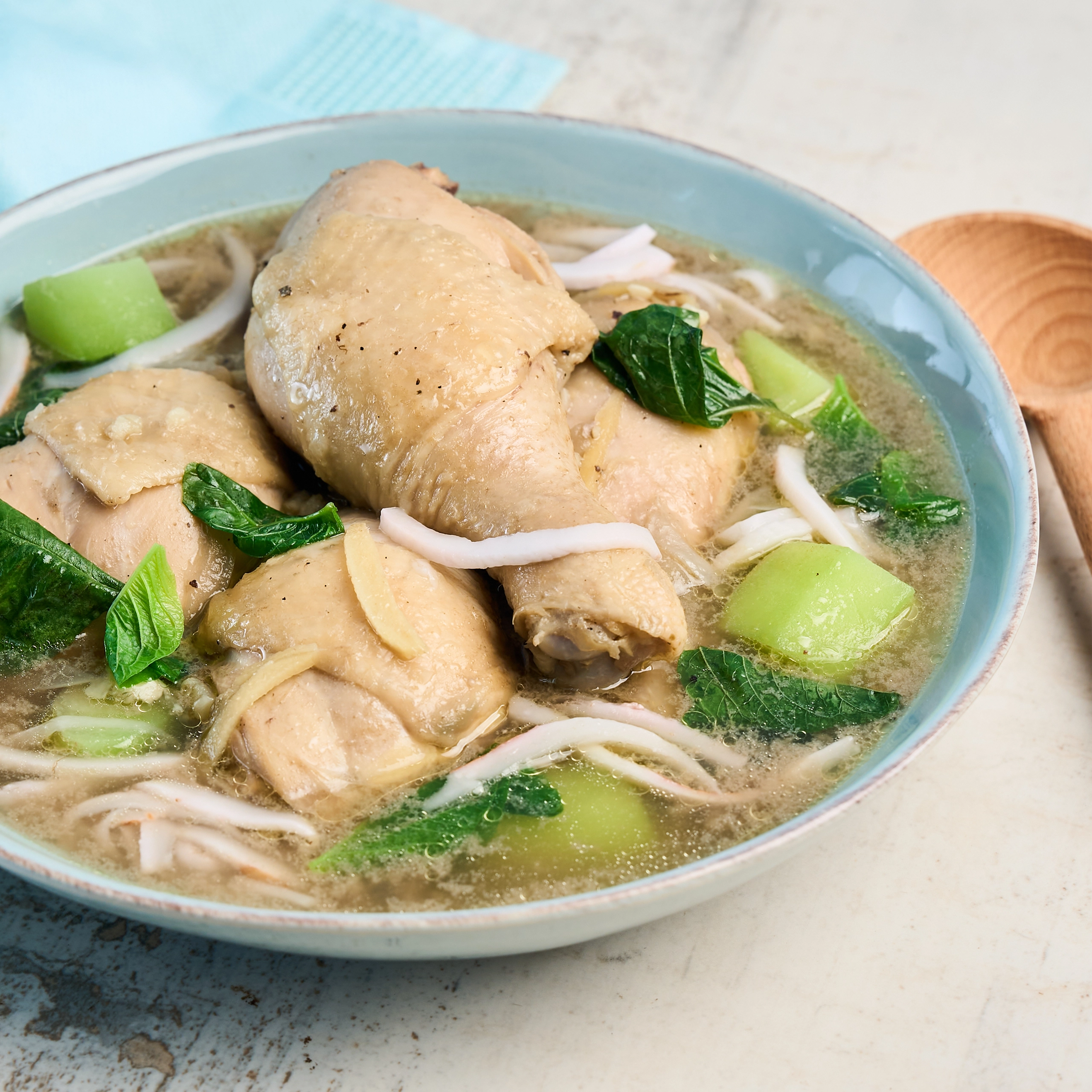 chicken binakol soup from Iloilo different from tinola