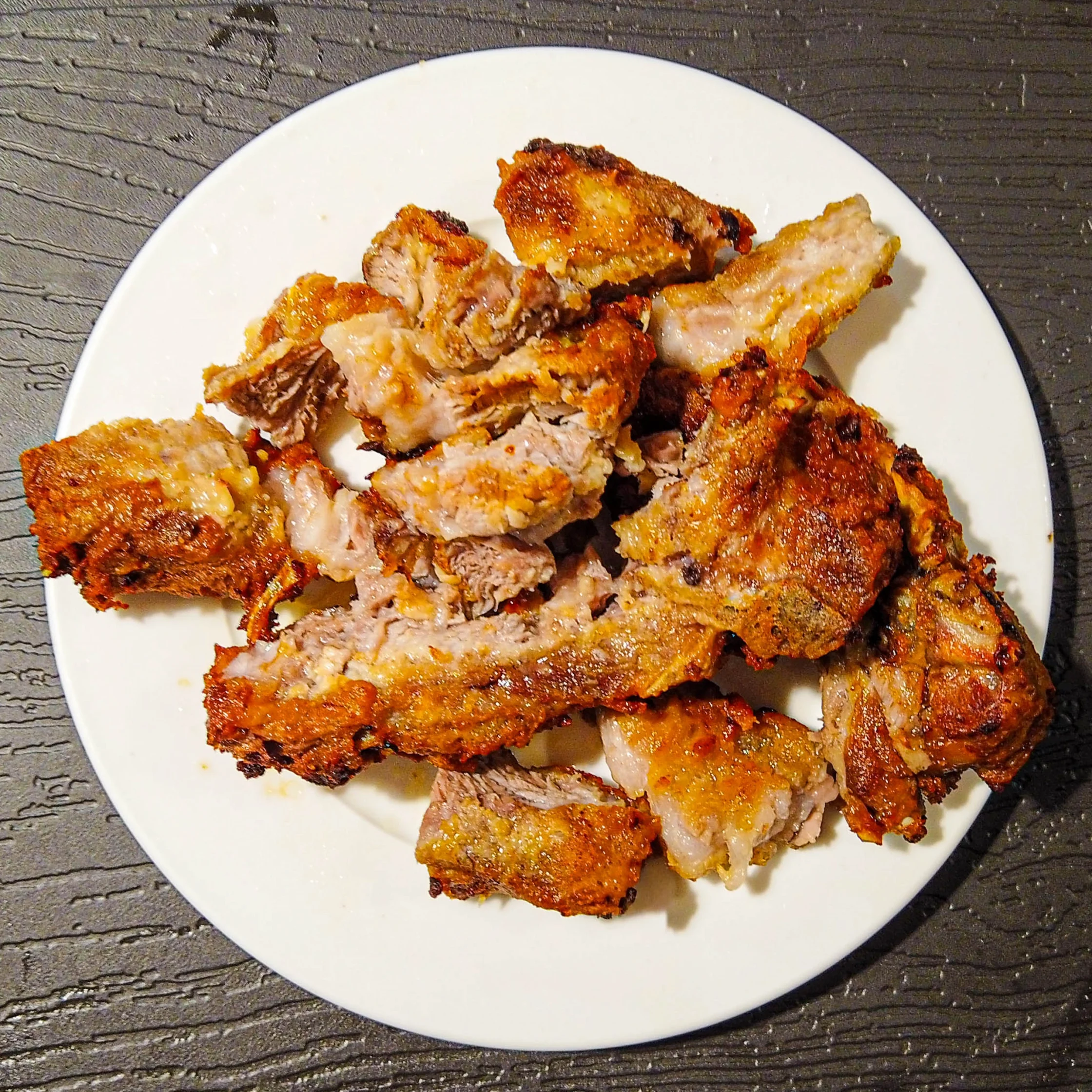 Tender and flavorful, Cyril's pork chop is a must order.