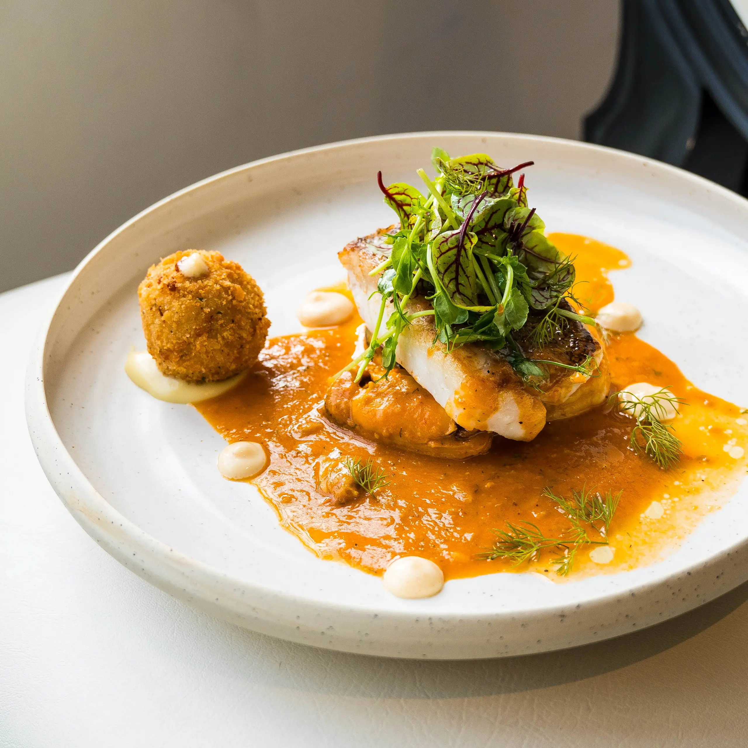 Seared Lapu-Lapu Cioppino by Chef Miner del Mundo