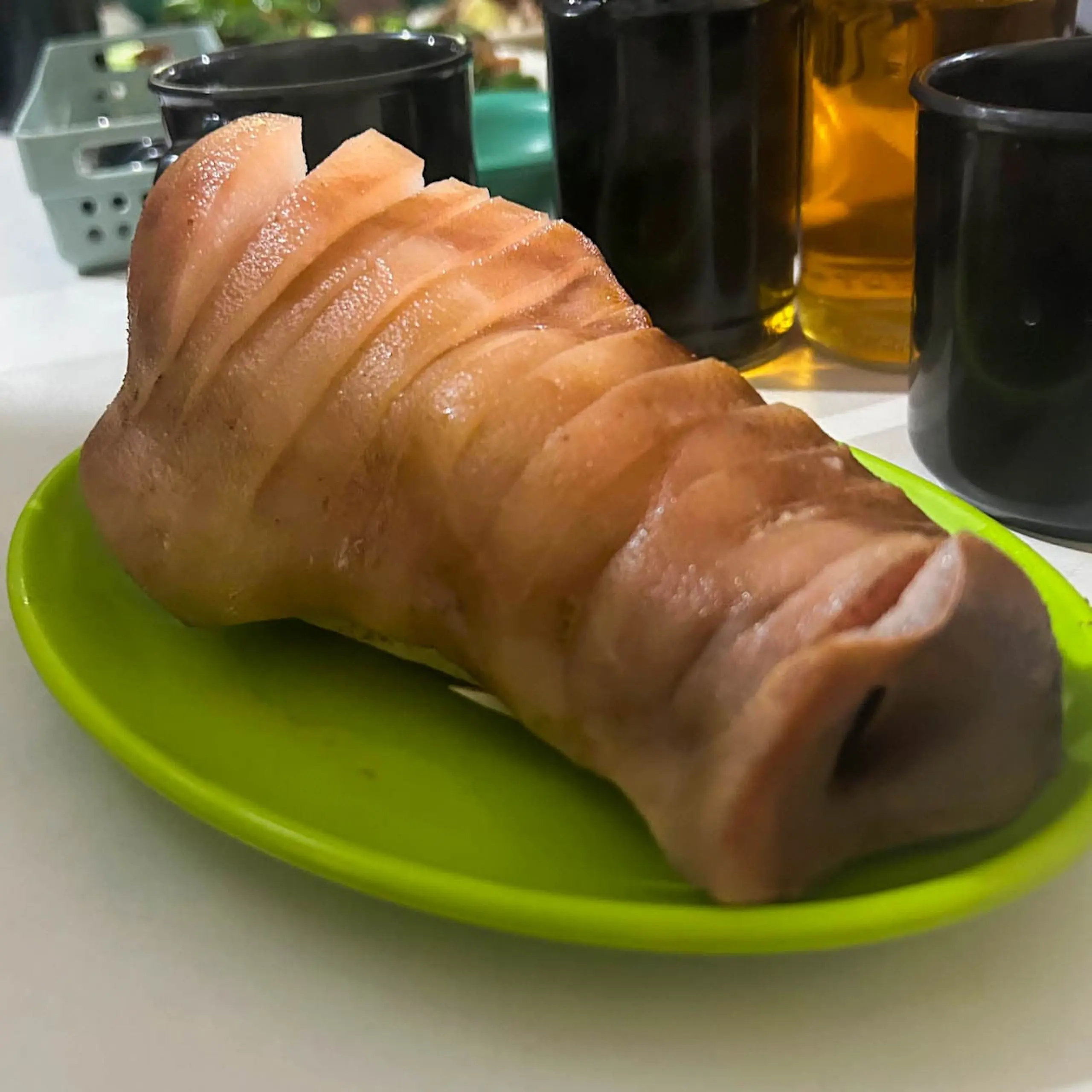 Pork snout at Katipunan Inn and Restaurant