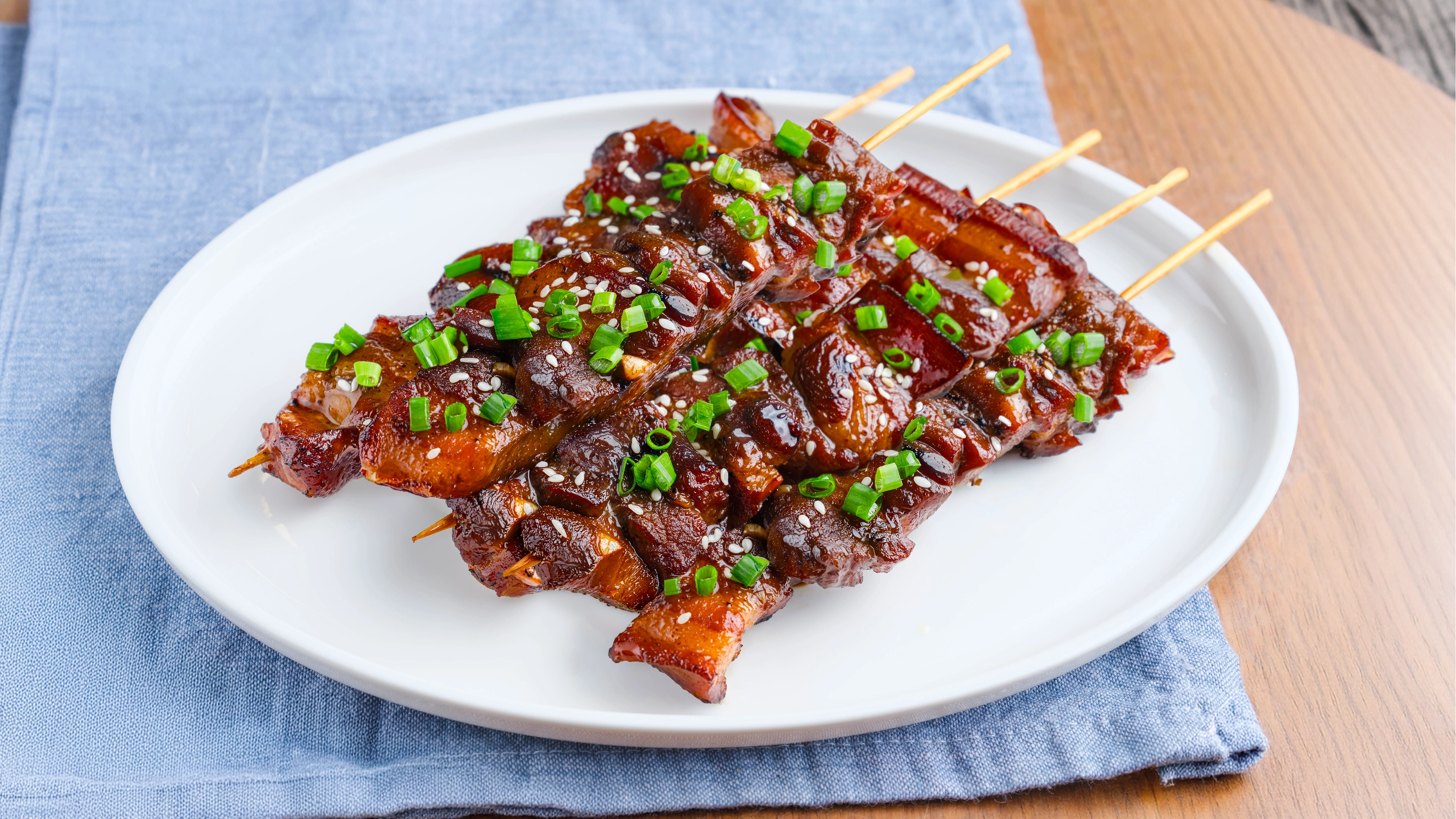 bbq kapeng barako pork street food recipe skewers 