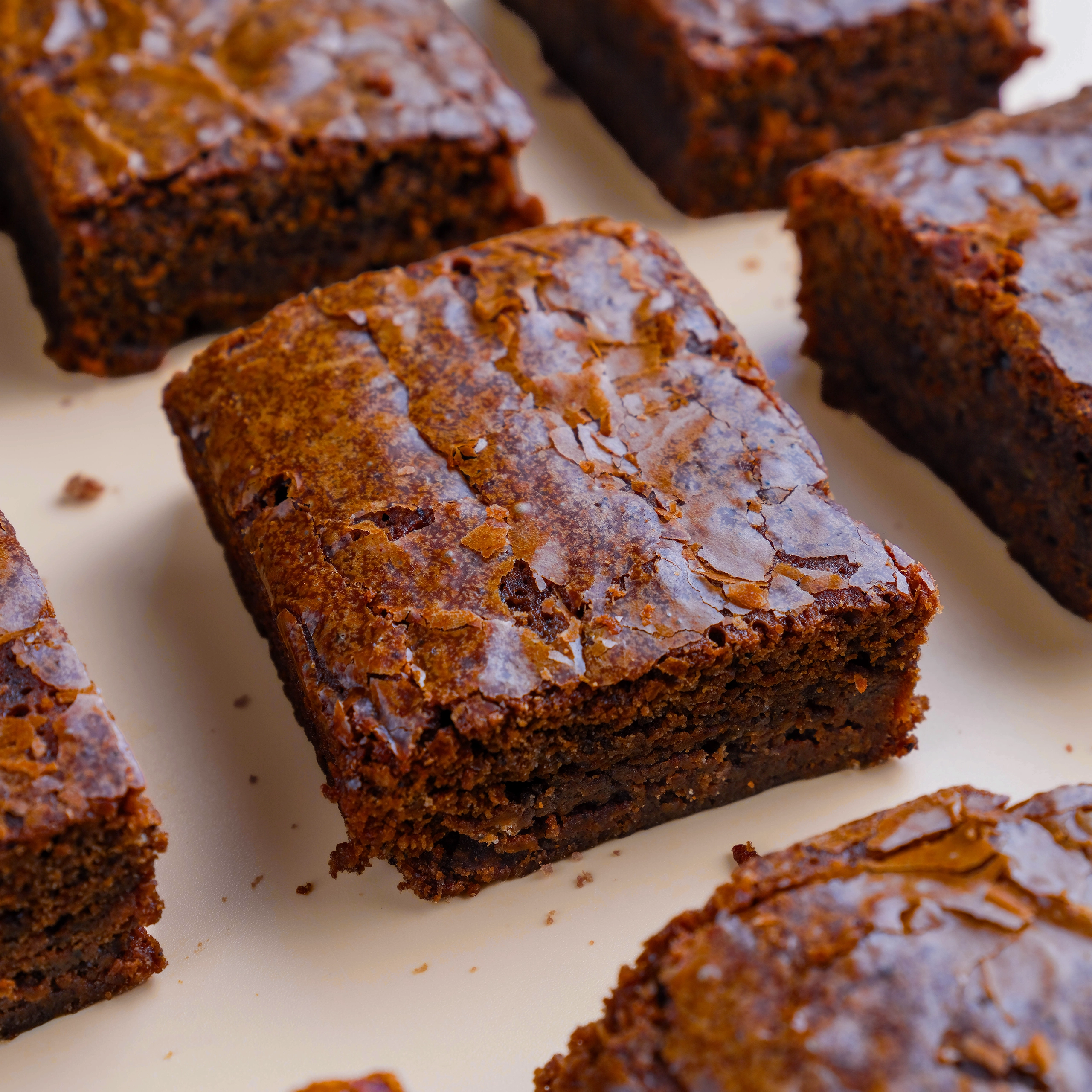 Yummy brownies made with tablea and kapeng barako
