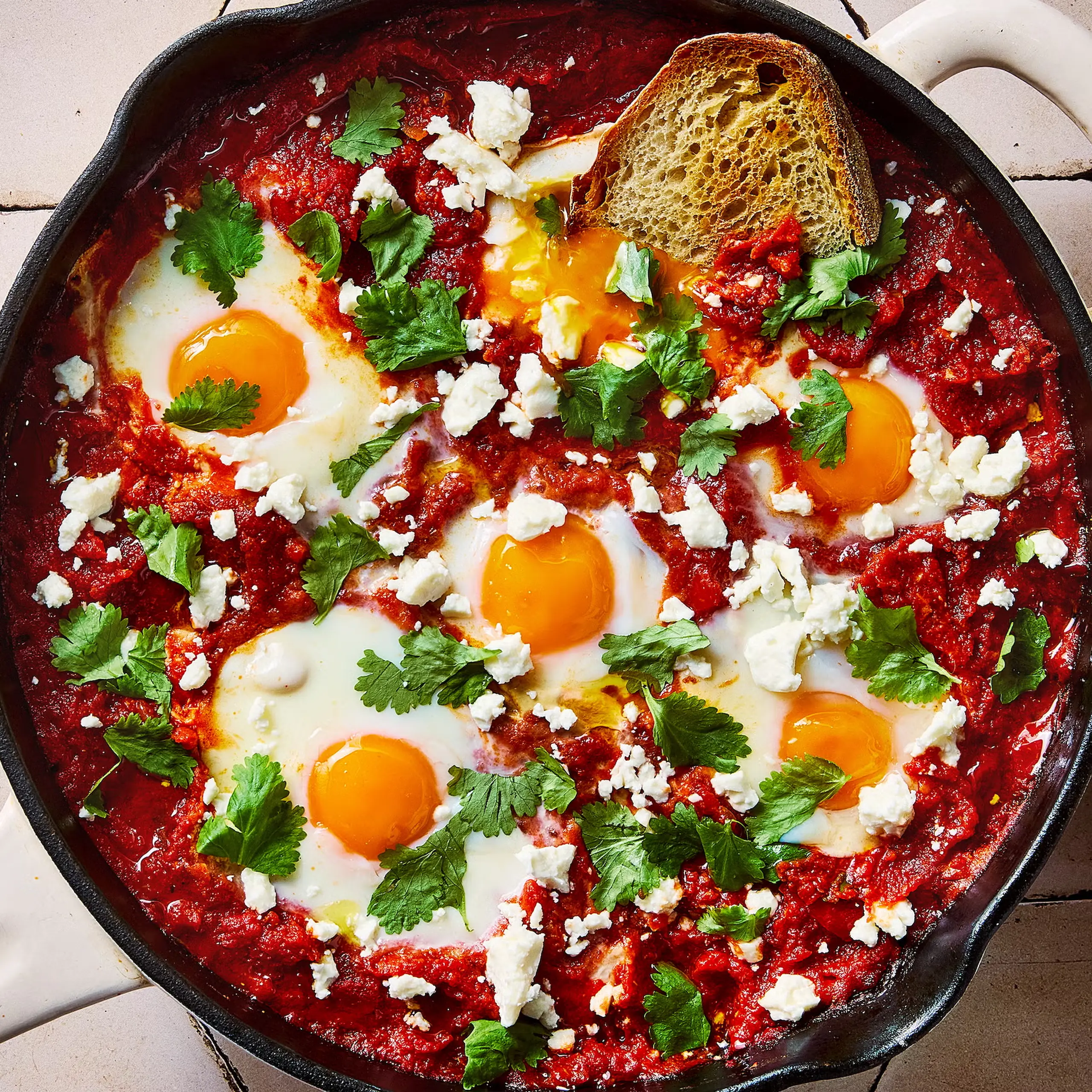 yummy shakshuka vegetarian