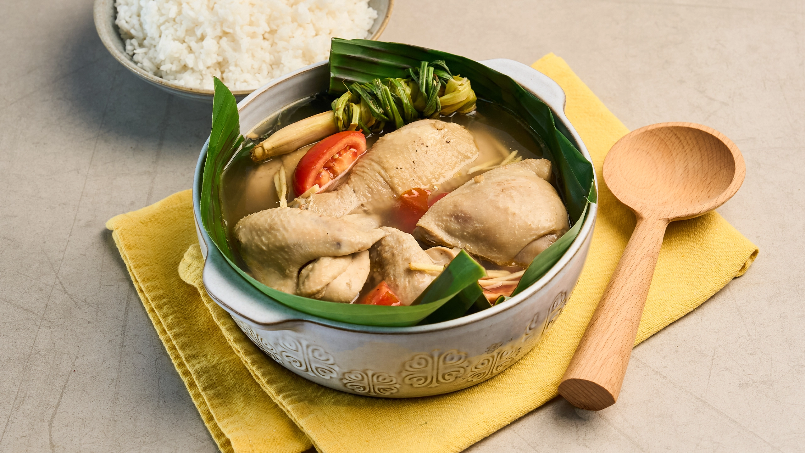 tinuom chicken stew soup from Iloilo
