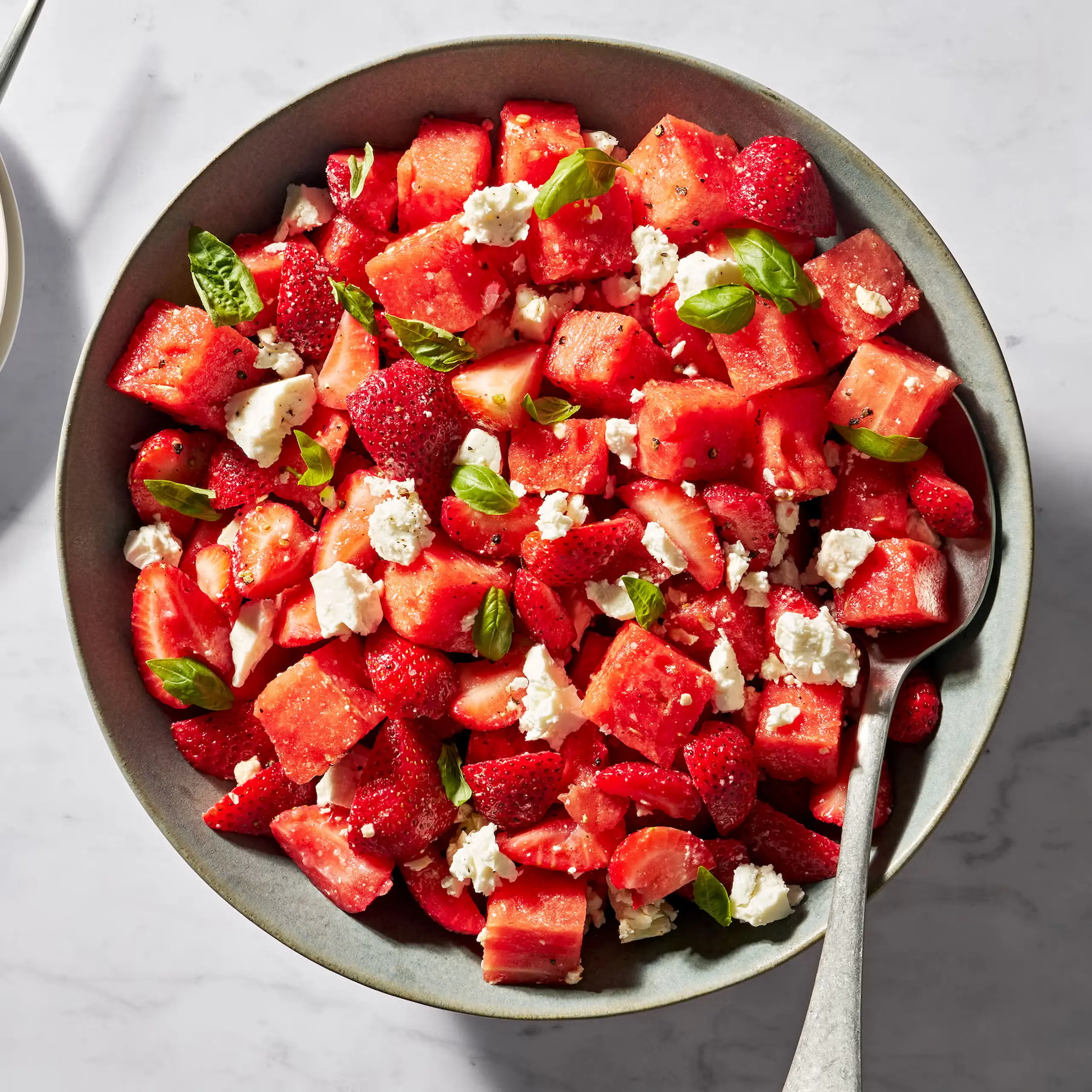 Watermelon Strawberry Salad