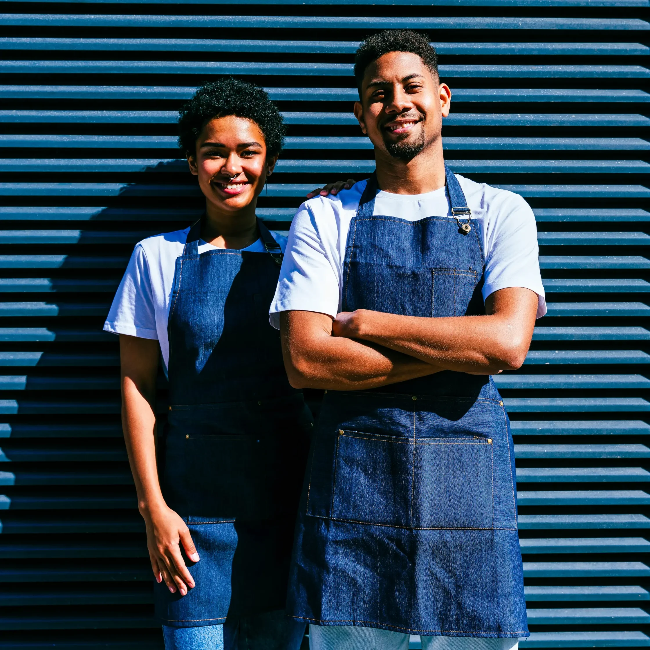 Chefs in aprons