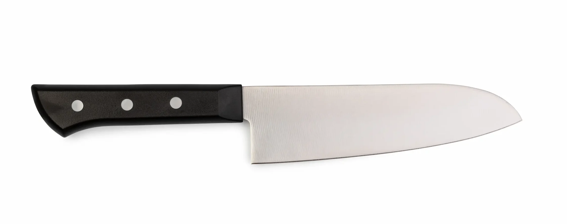 Cook's Knife with a wide blade and a slight curve