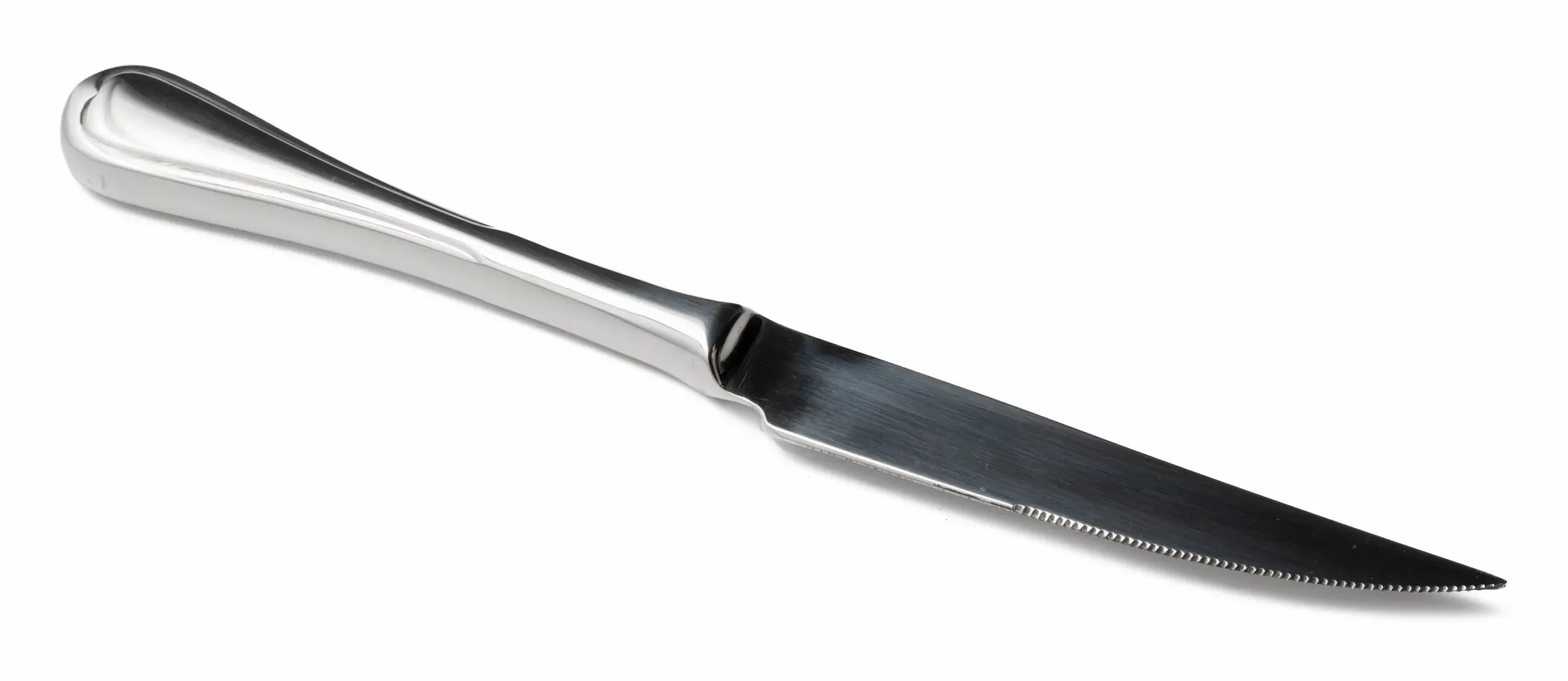 Steak Knife designed for use at the dining table than in the kitchen