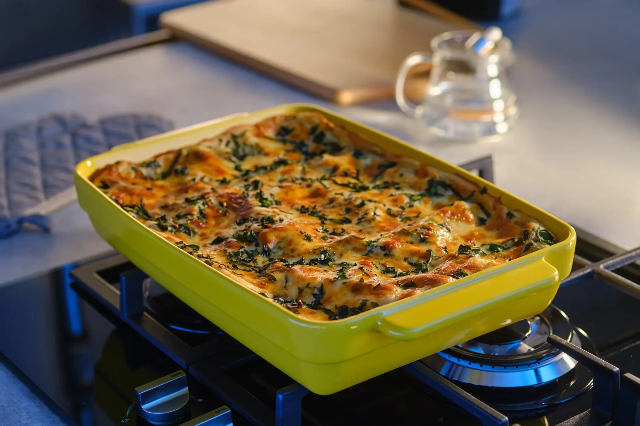 Casserole Dish for recipes that are cooked and served in the same dish.