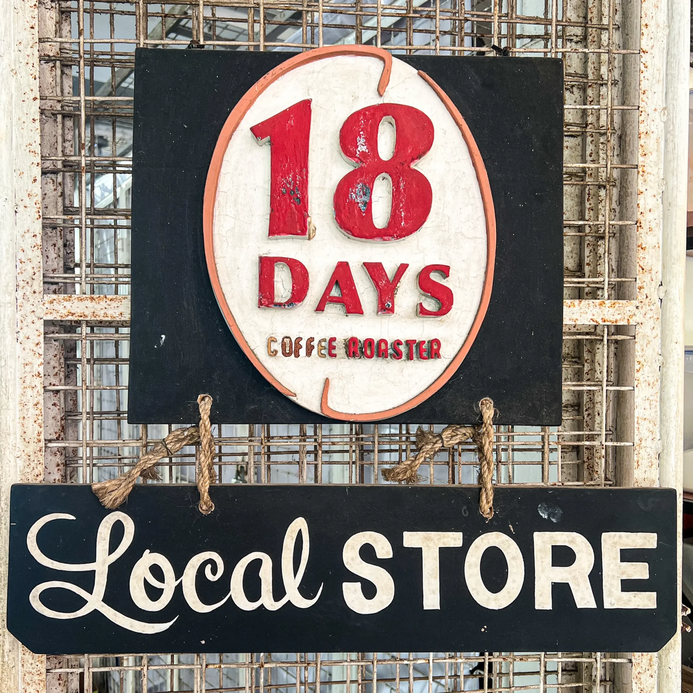 18 Days Coffee Roasters sign