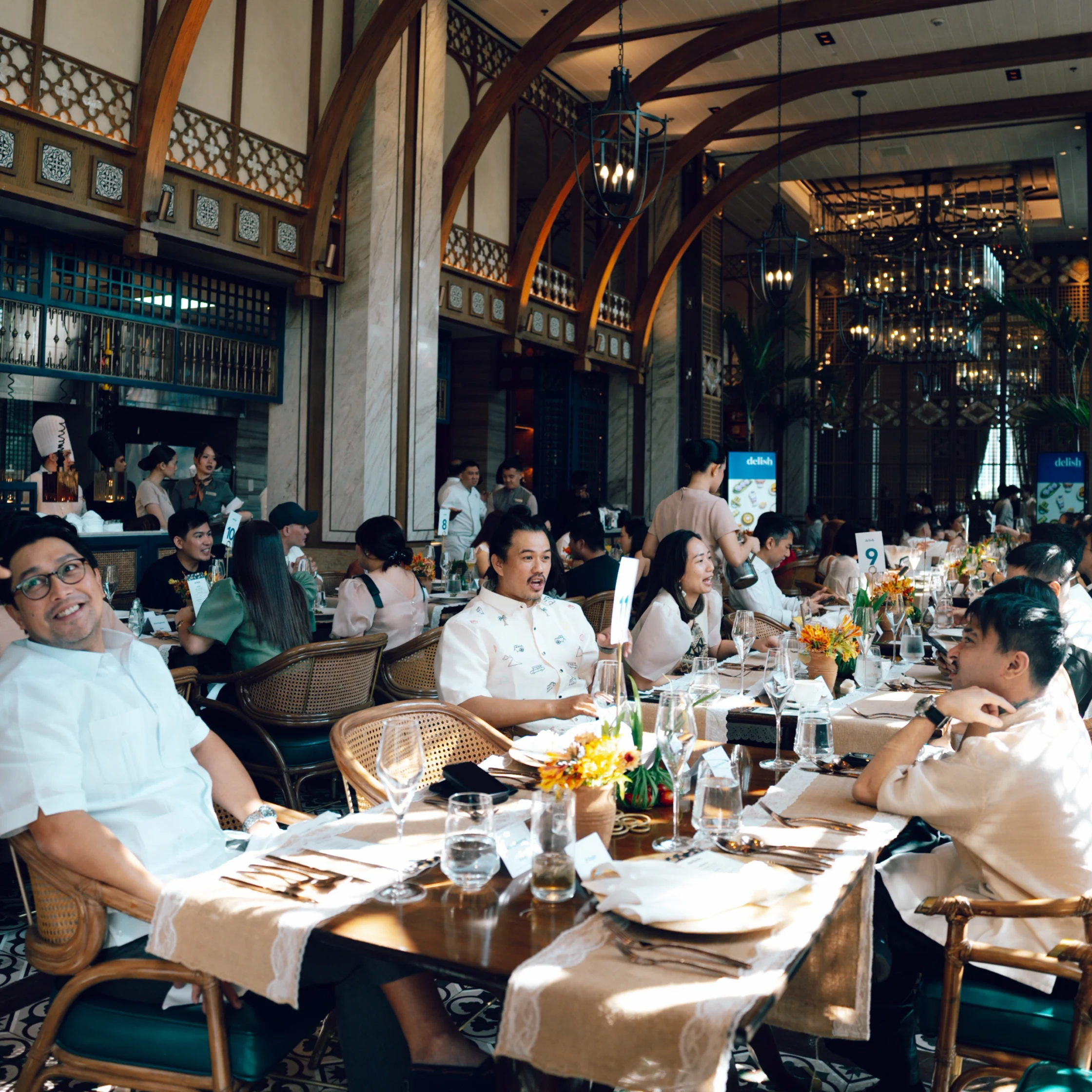 guests at the delish philippines launch