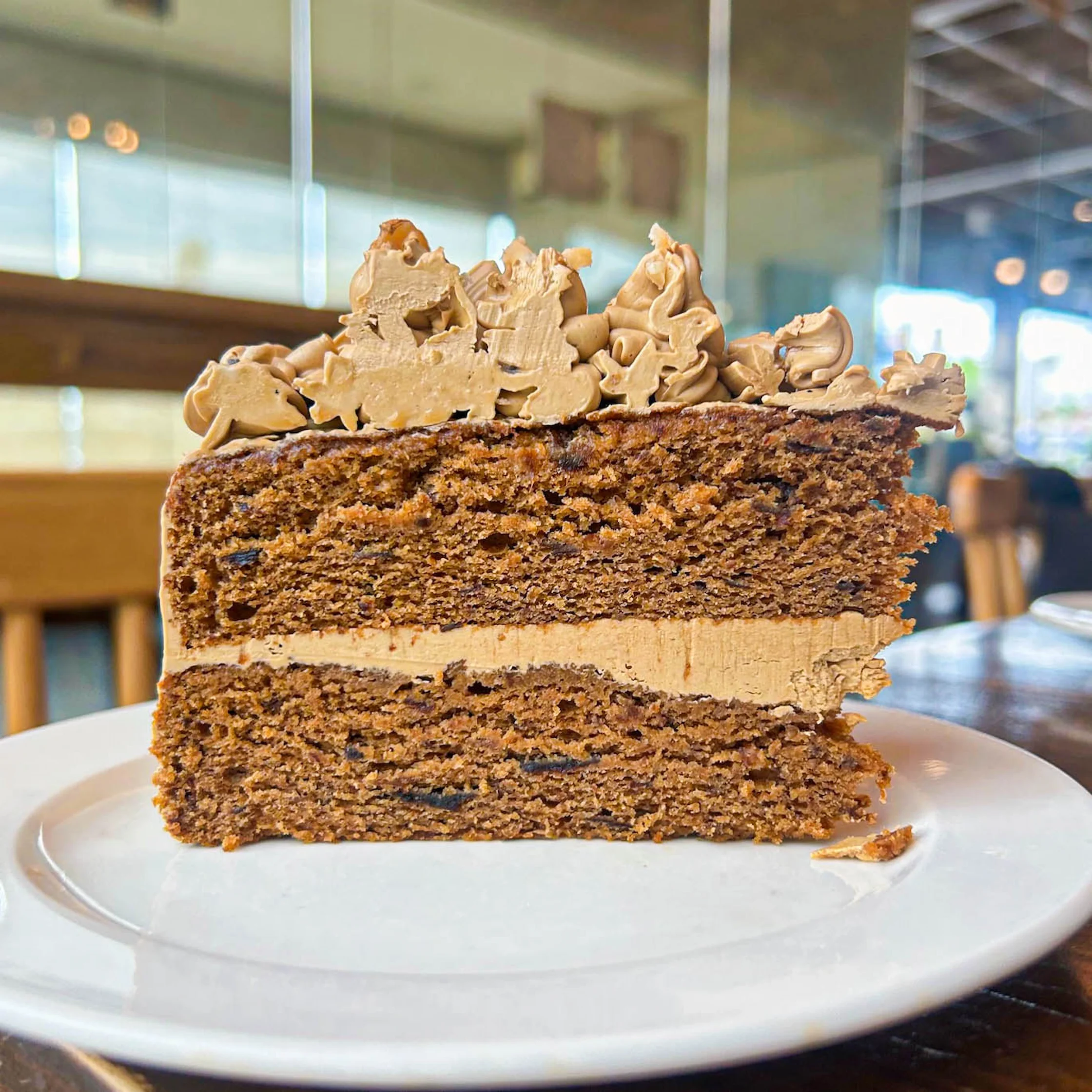 Yummy Coffee Prune Cake from Maridel's in Iloilo