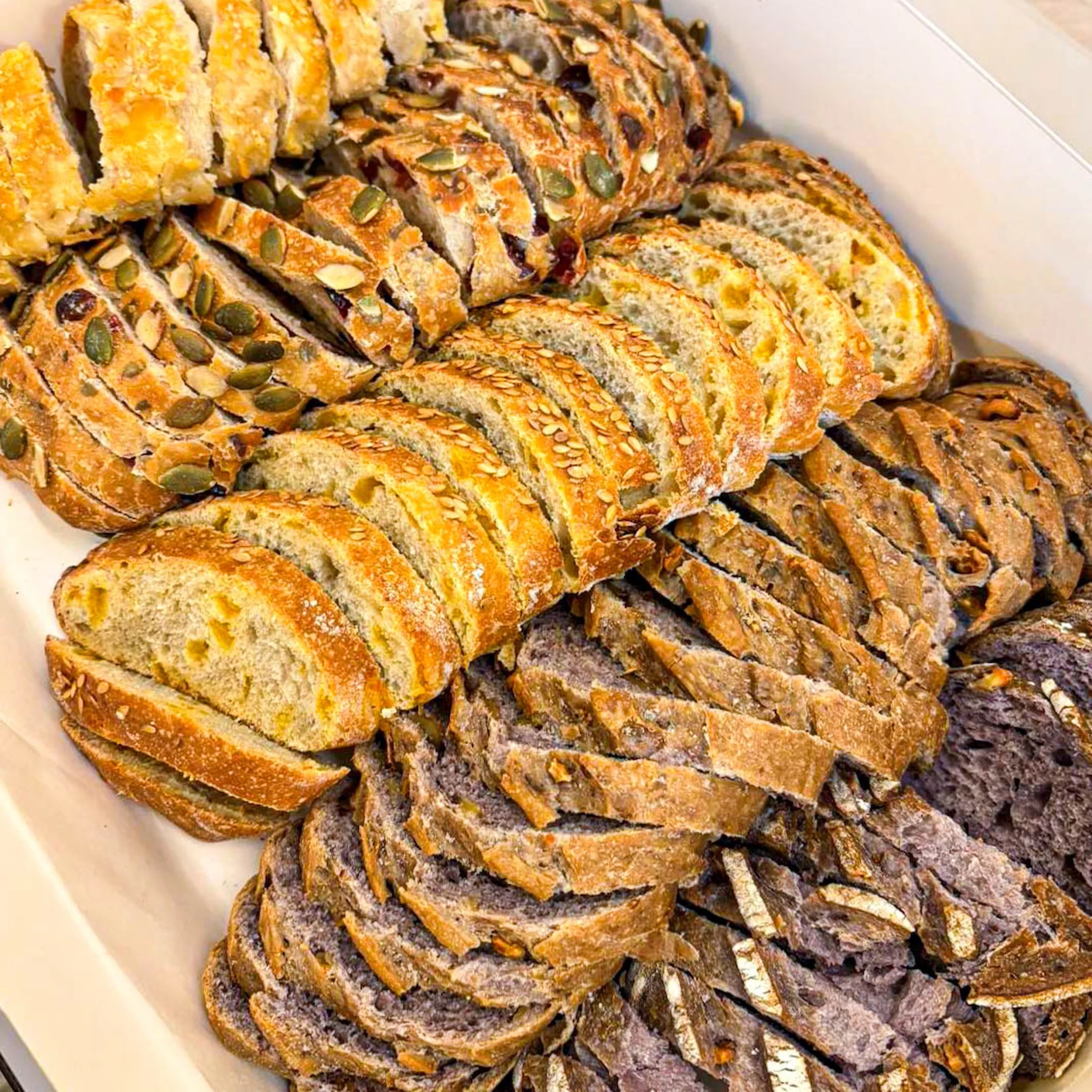 Sourdough breads from Kreme Patisserie in Leyte