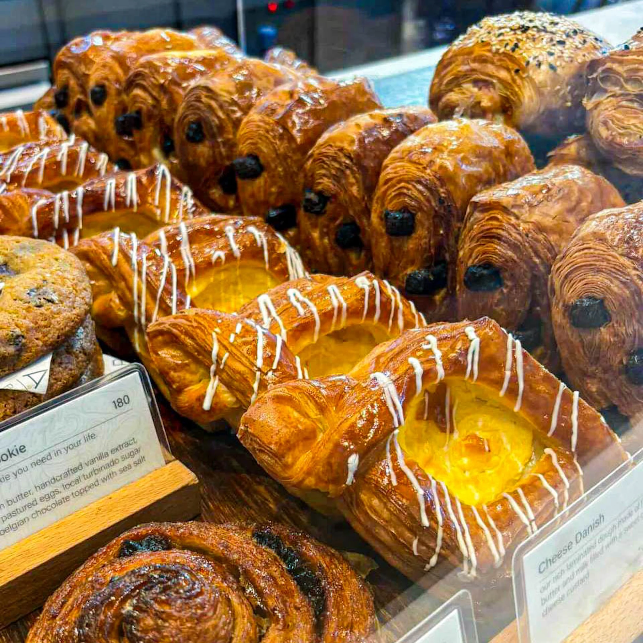 Flacky and buttery croissants from Abaca