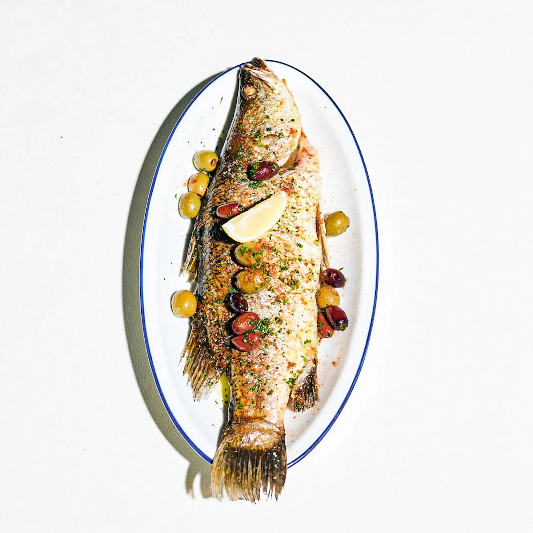 Osteria's Barramundi al Forno