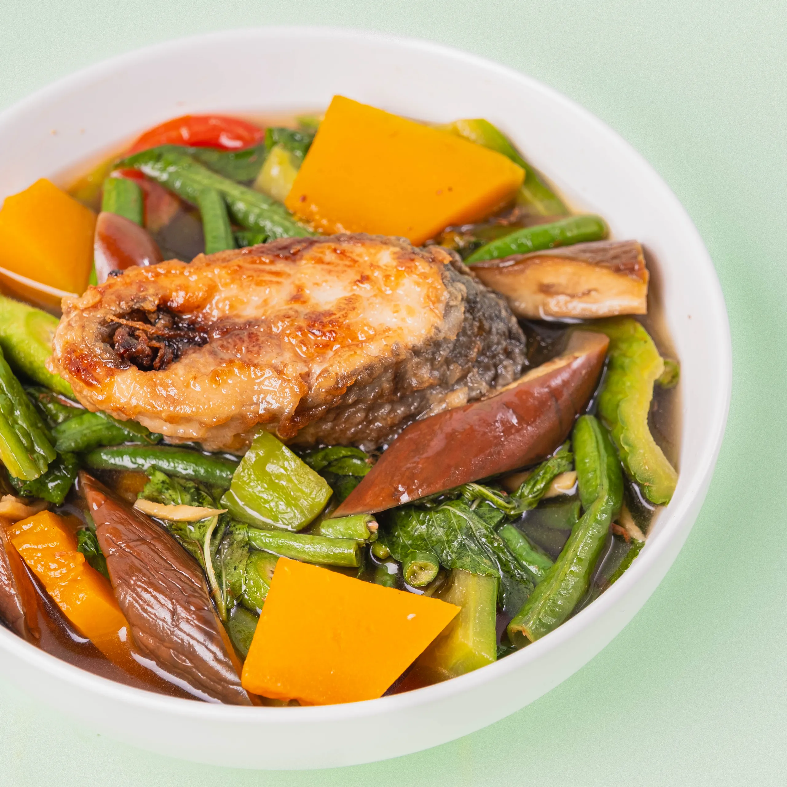 Dinengdeng Milk Fish Bangus Vegetables