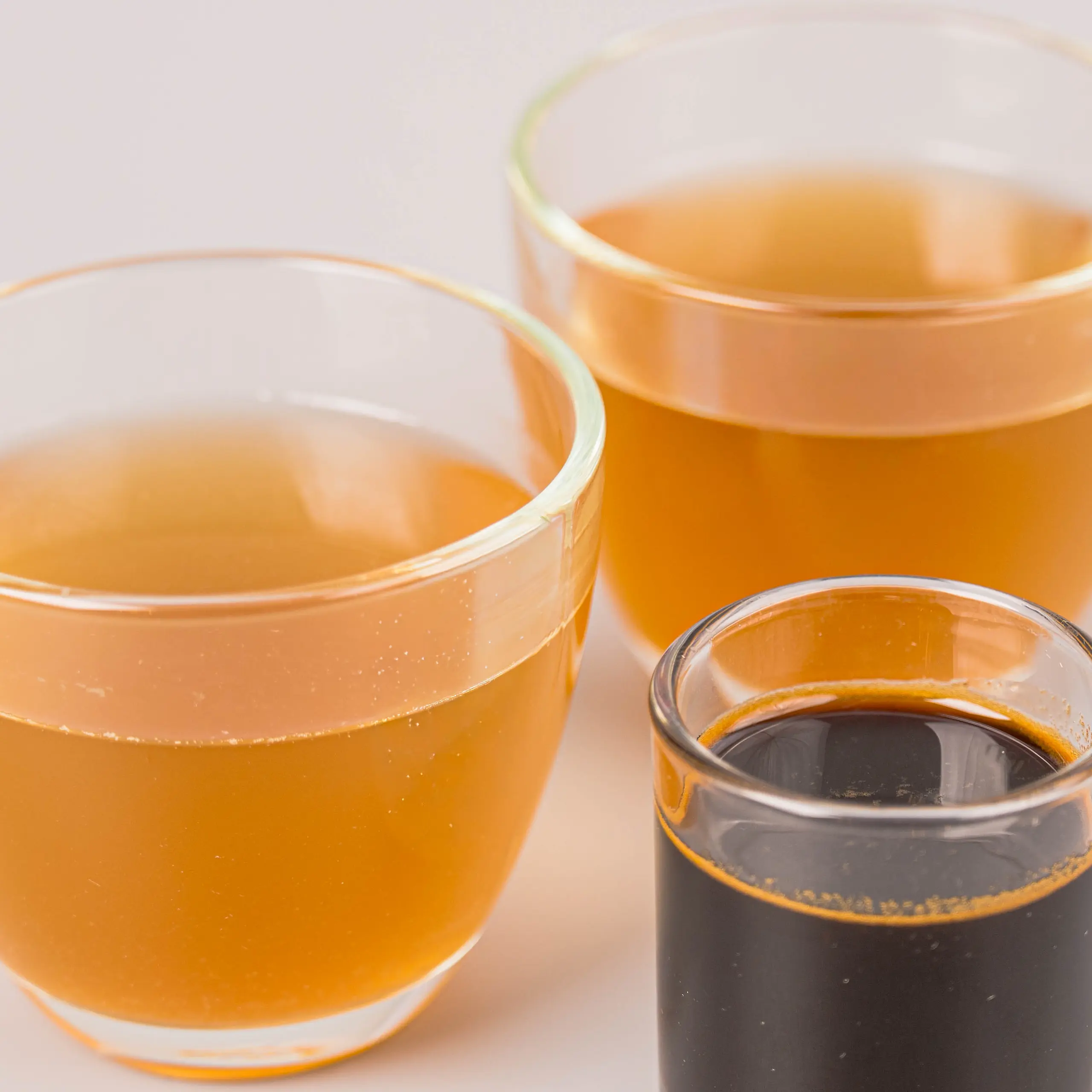 Muscovado Ginger Tea with muscovado syrup