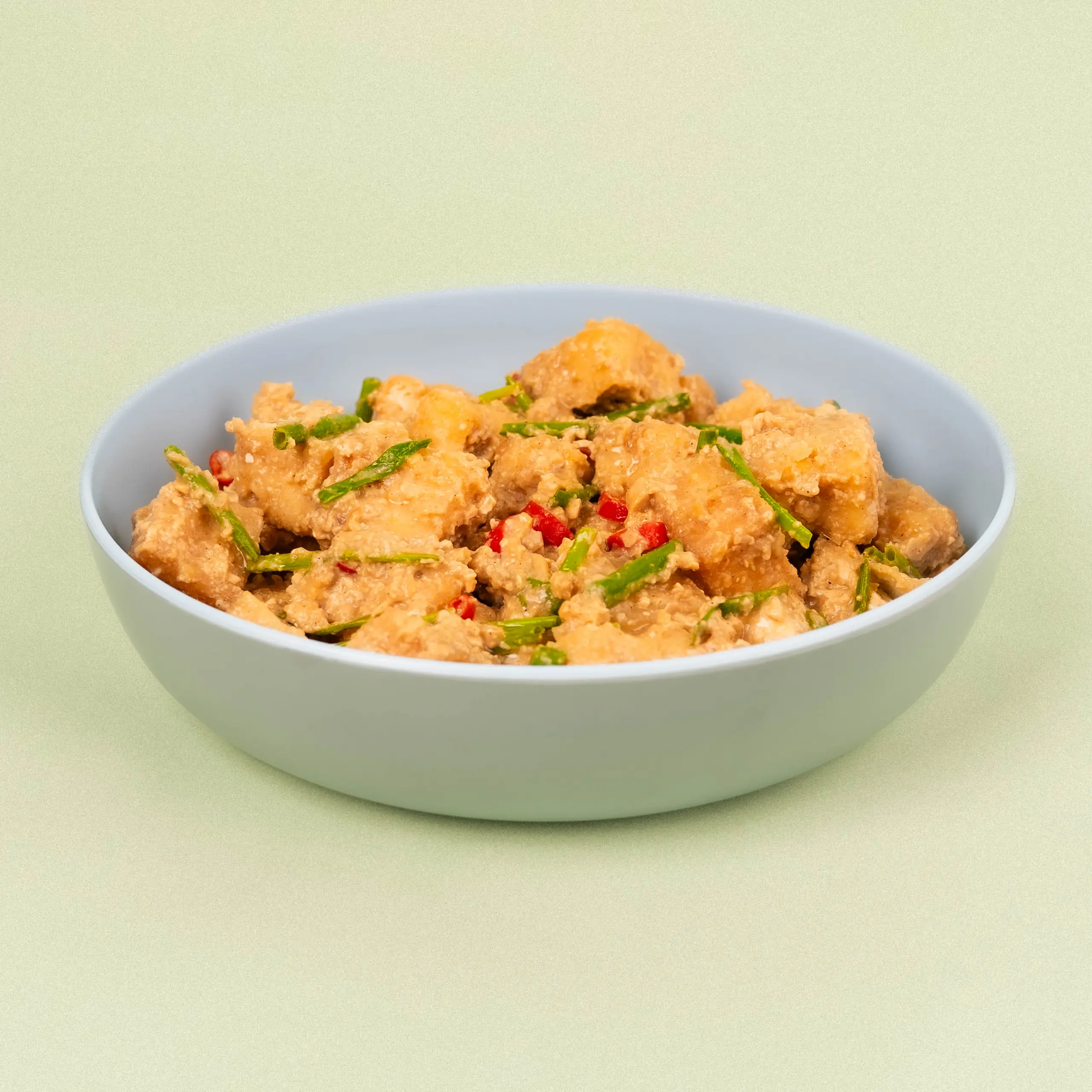 Salted Egg Fried Tofu 1
