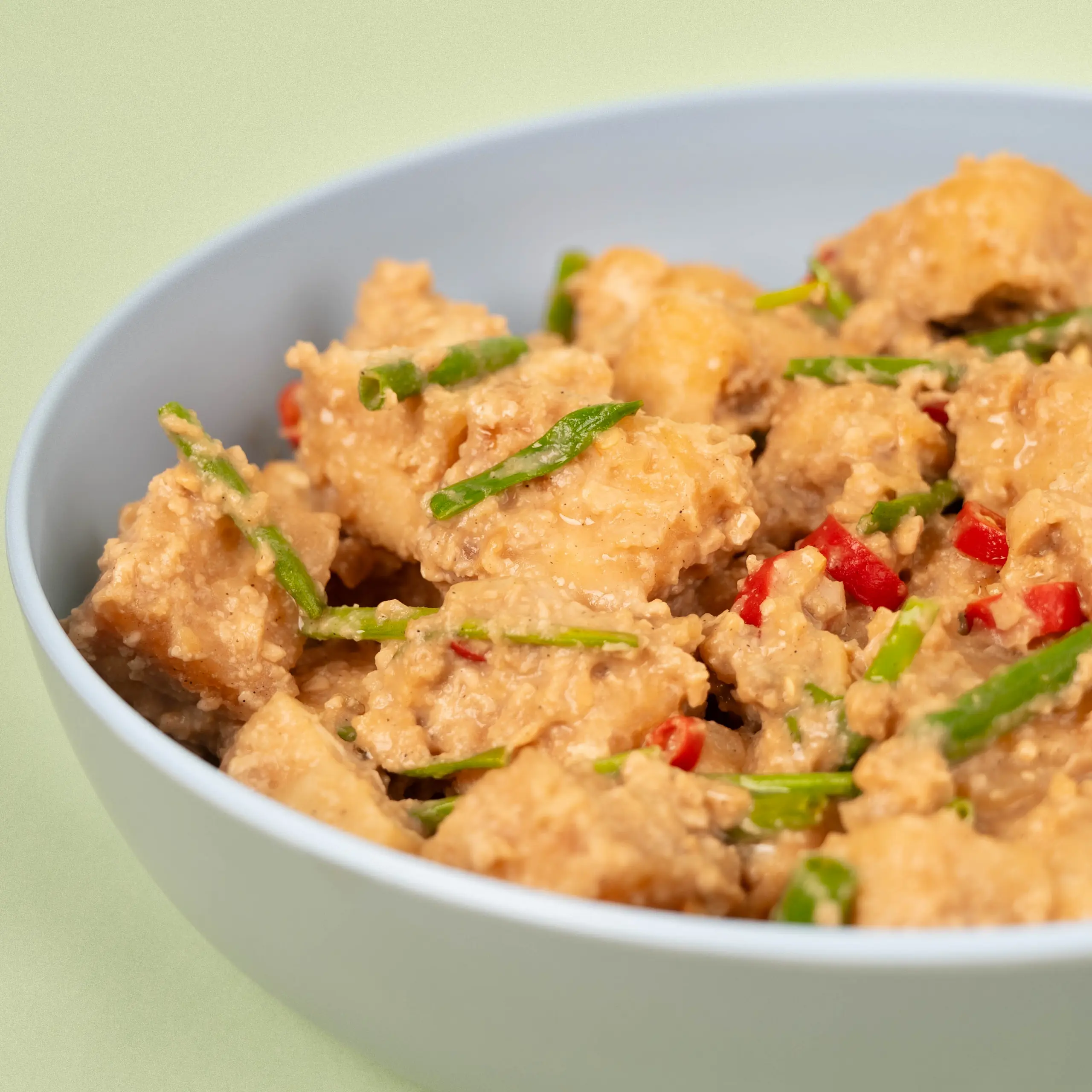 Salted Egg Fried Tofu 3