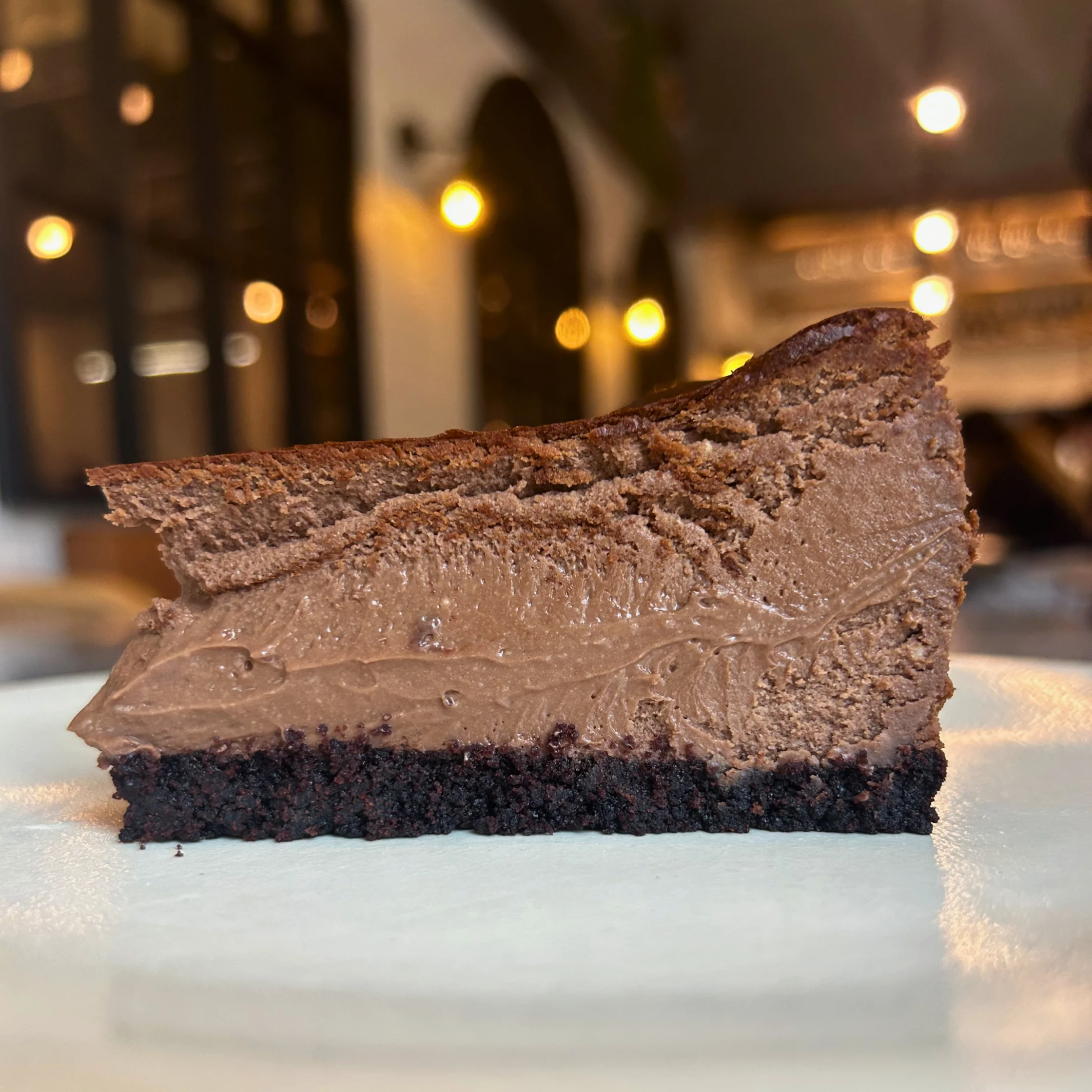 Double Chocolate Burnt Basque Cheesecake The Manila Baker