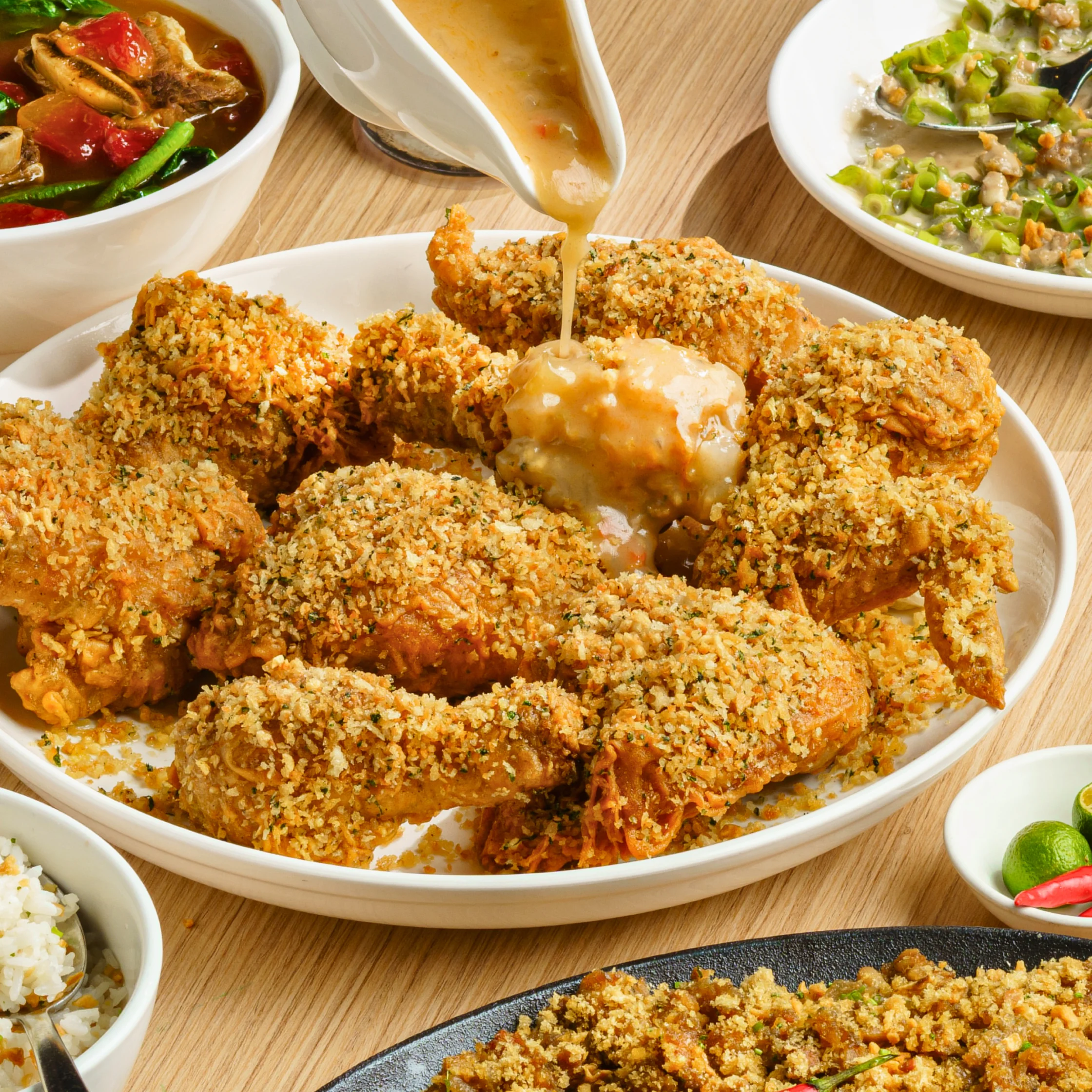 manam fried chicken limited time ayala triangle