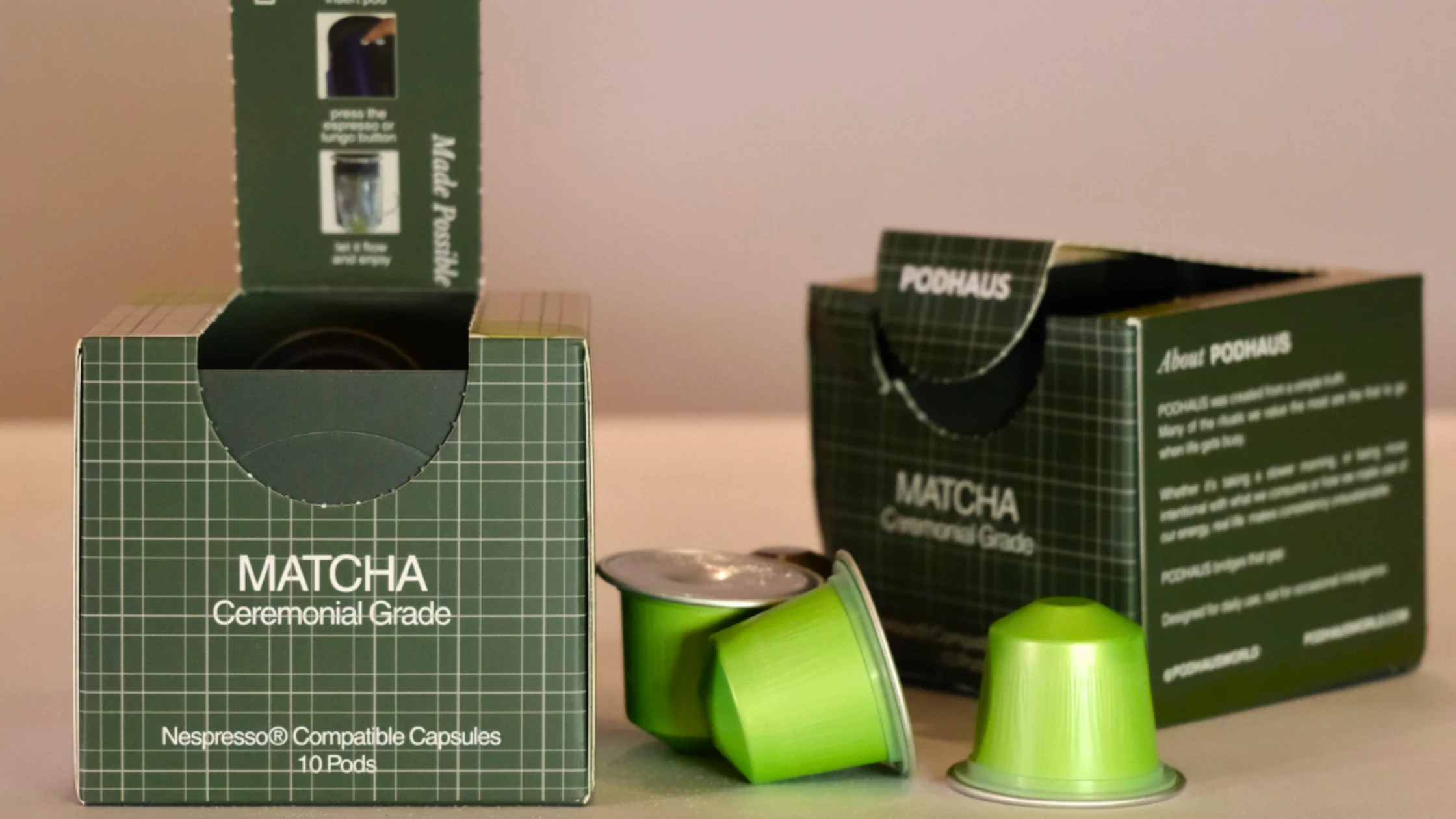 podhaus matcha pods 2