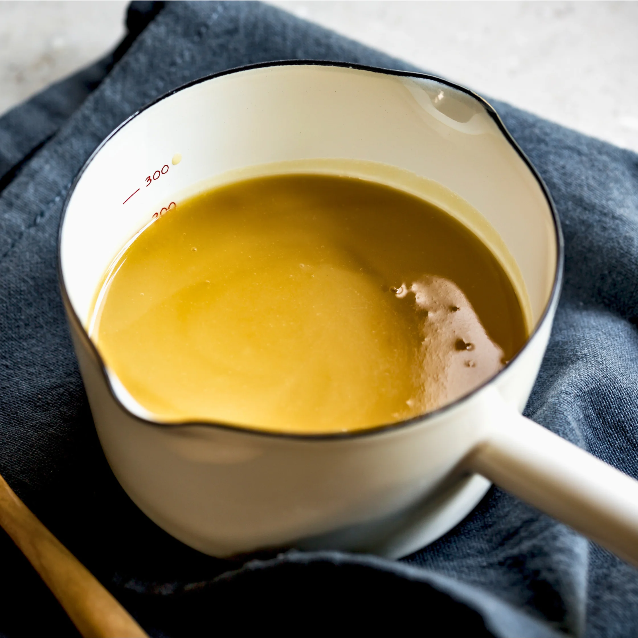 roux in put on stove golden brown color