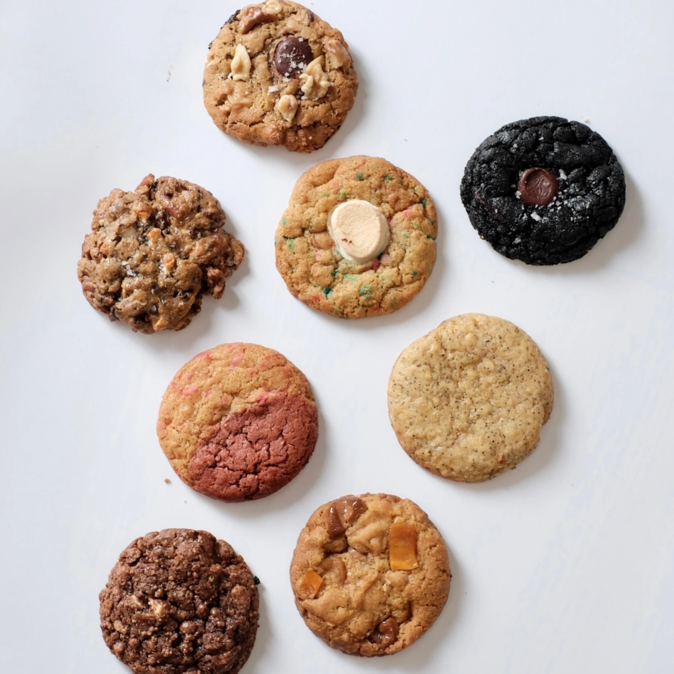 variety of cookies from the bald baker cy ynares