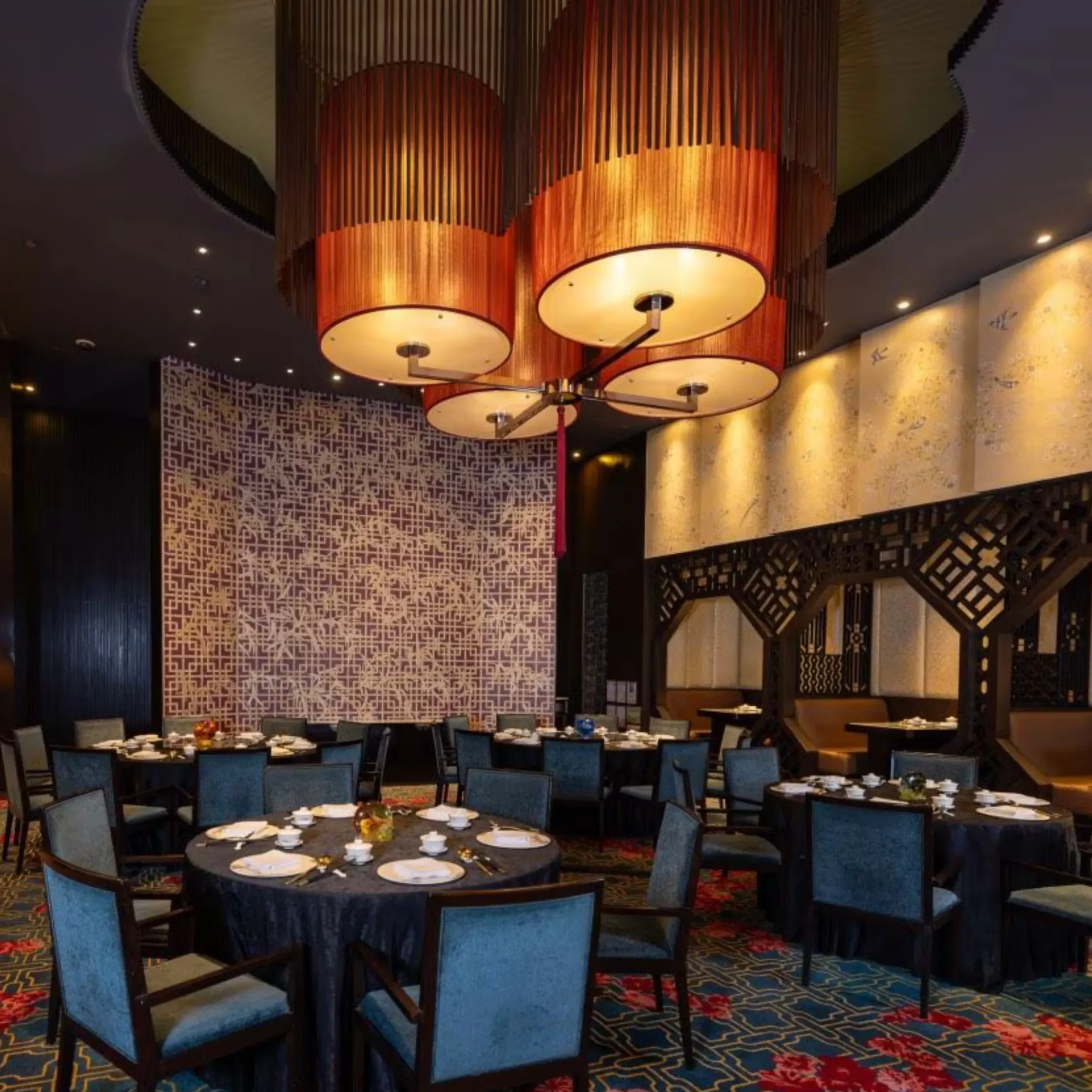 Crystal Dragon Dining Area Interior
