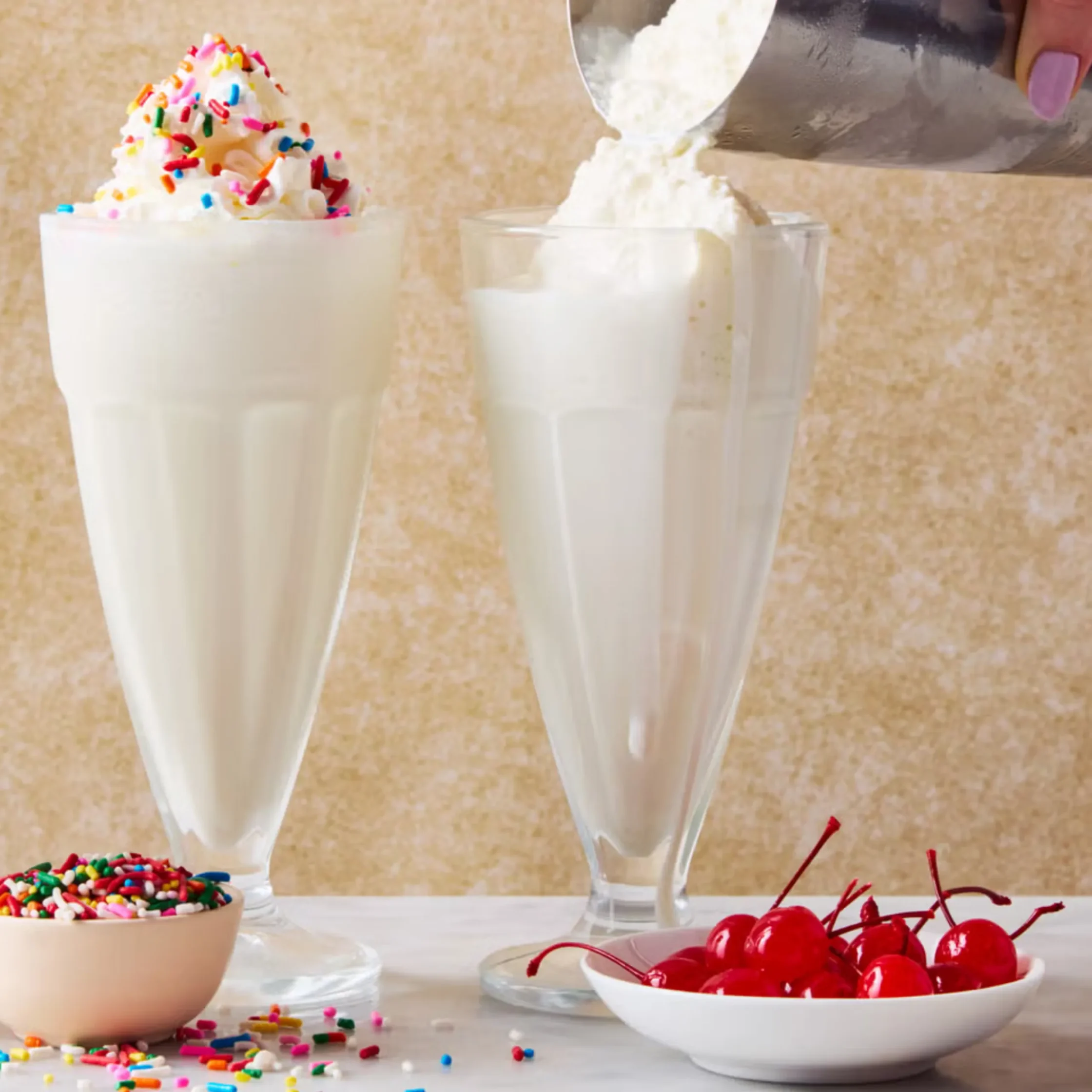 Pour into a freezer-safe glass, cover, and freeze.