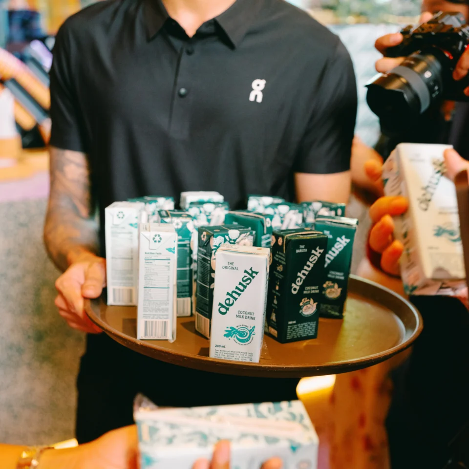 DEHUSK COCONUT MILK BARISTA BLEND EVENT