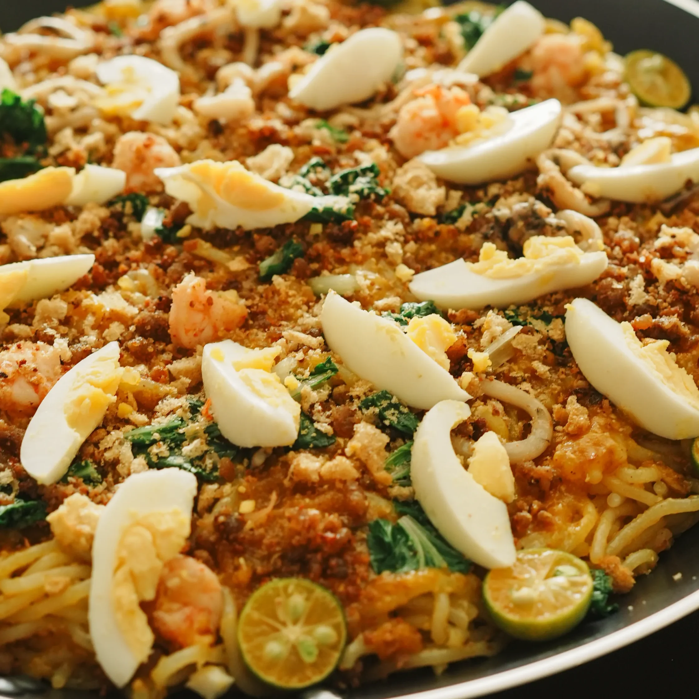 chef bettina arguelles of curio spread during delish ph grand launch pancit palabok