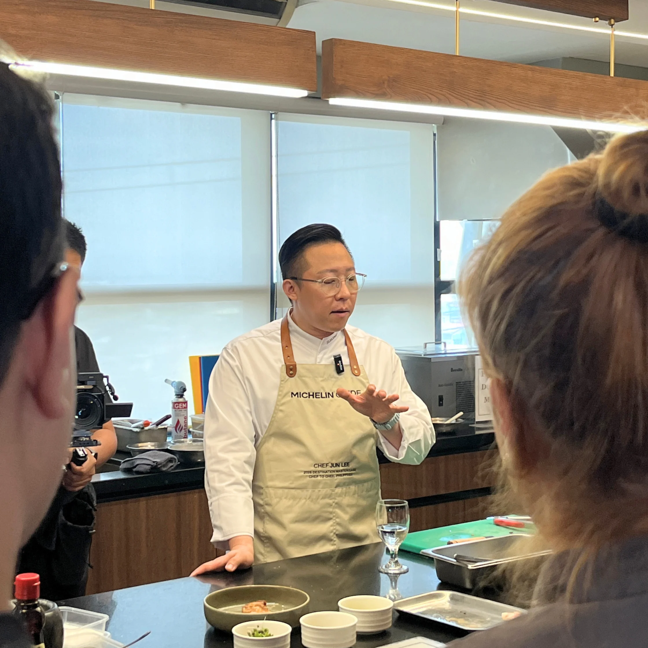 Michelin Guide Destination Masterclass 2026 chef jun lee demo