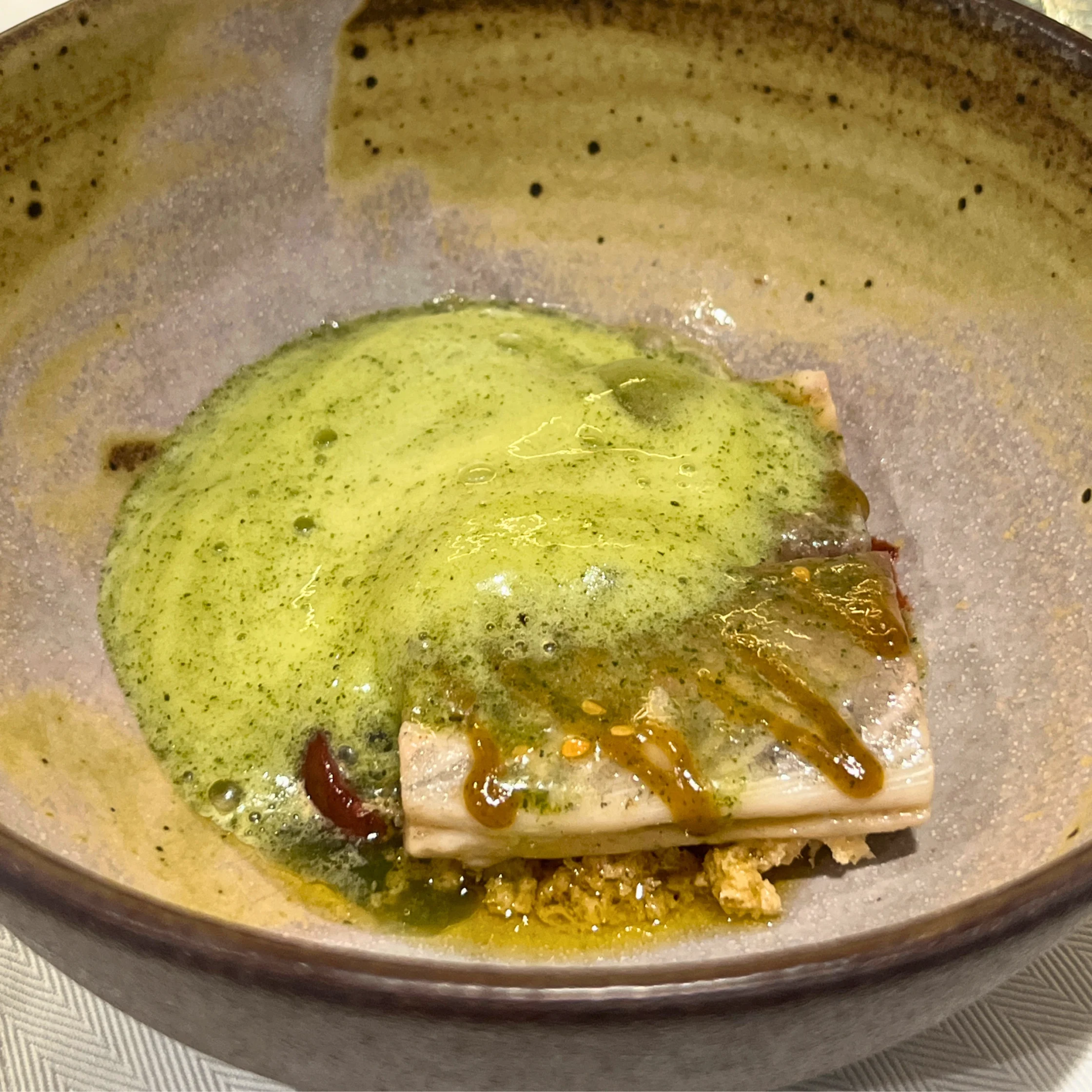 Michelin Guide Destination Masterclass 2026 fish course from celera
