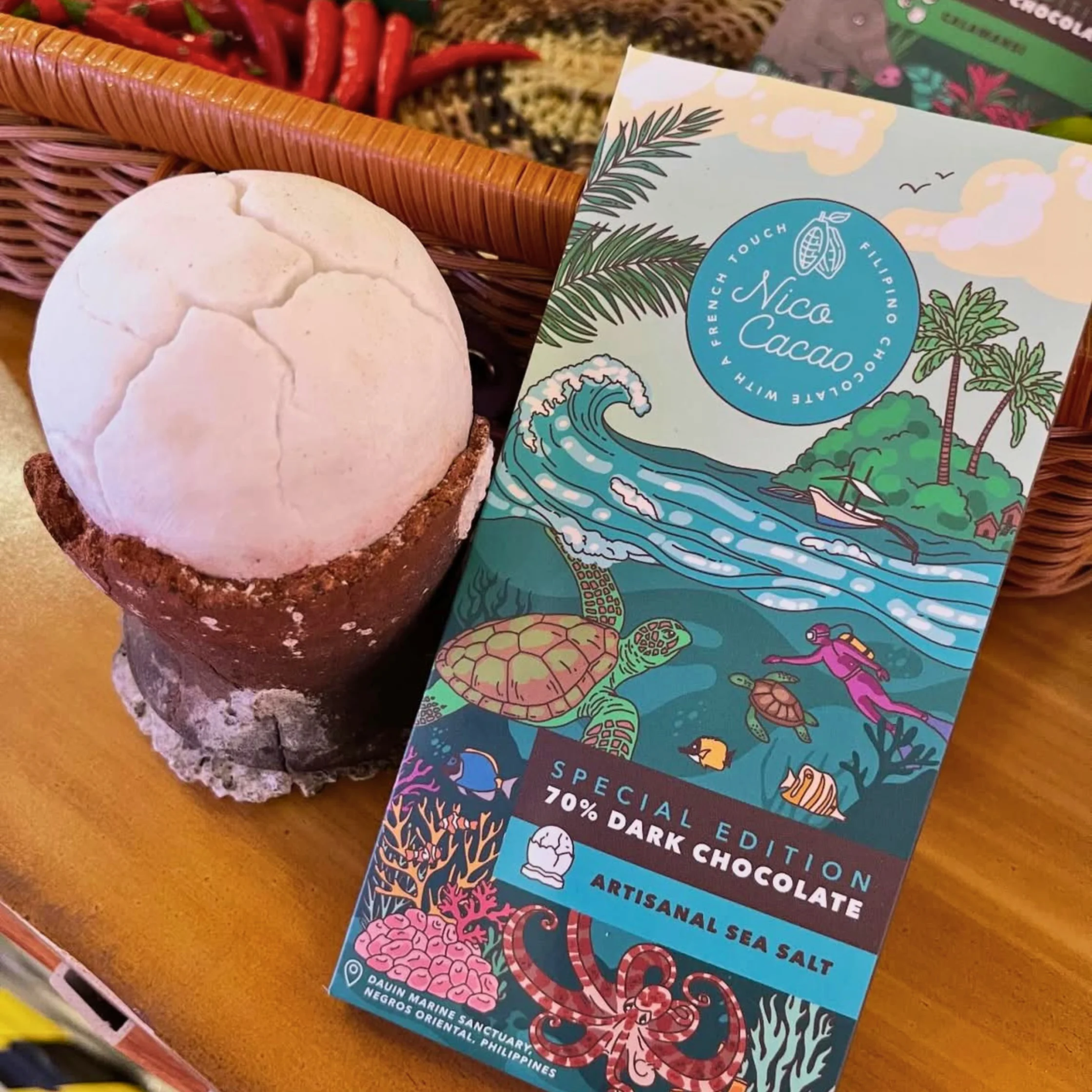Nico Cacaos Special Edition 70 Dark Chocolate with Artisanal Sea Salt PHOTO COURTESY OF Nico Cacao Official Instagram