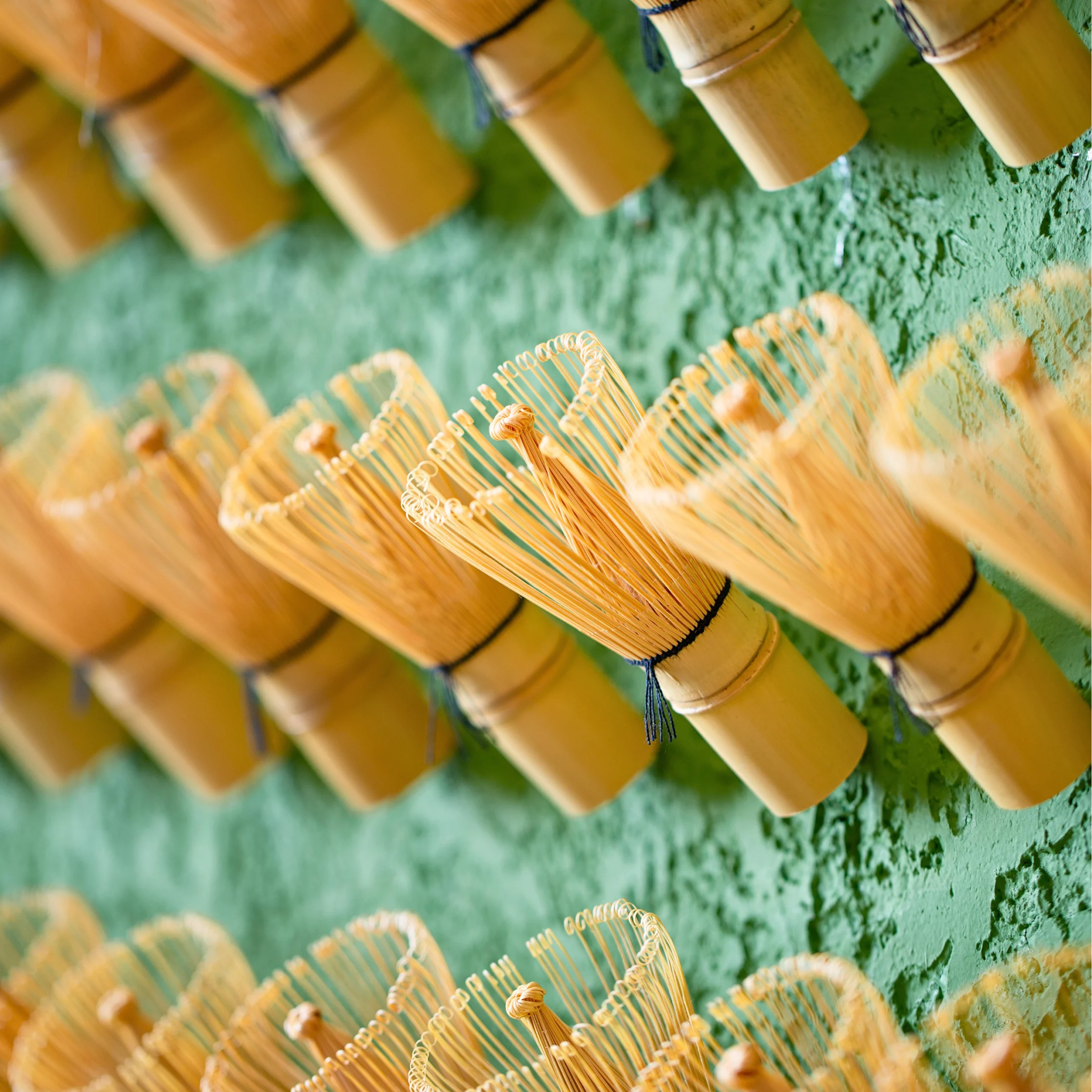 SHIDO - Matcha Wall Installation
