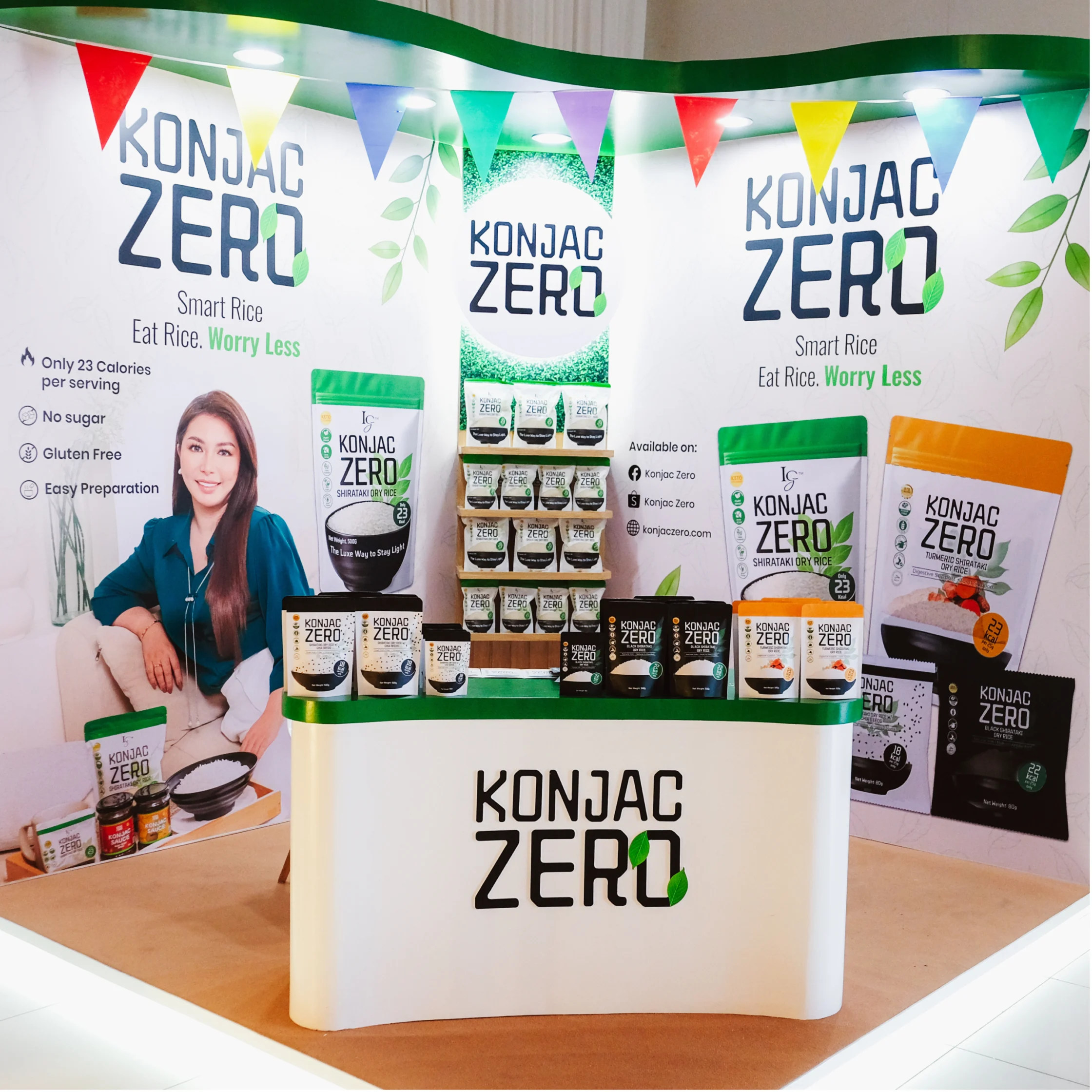 delish philippines grand launch sponsore konjac zero