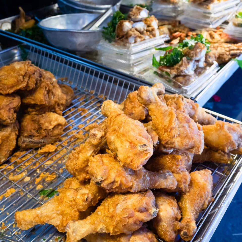 fried chicken in asia