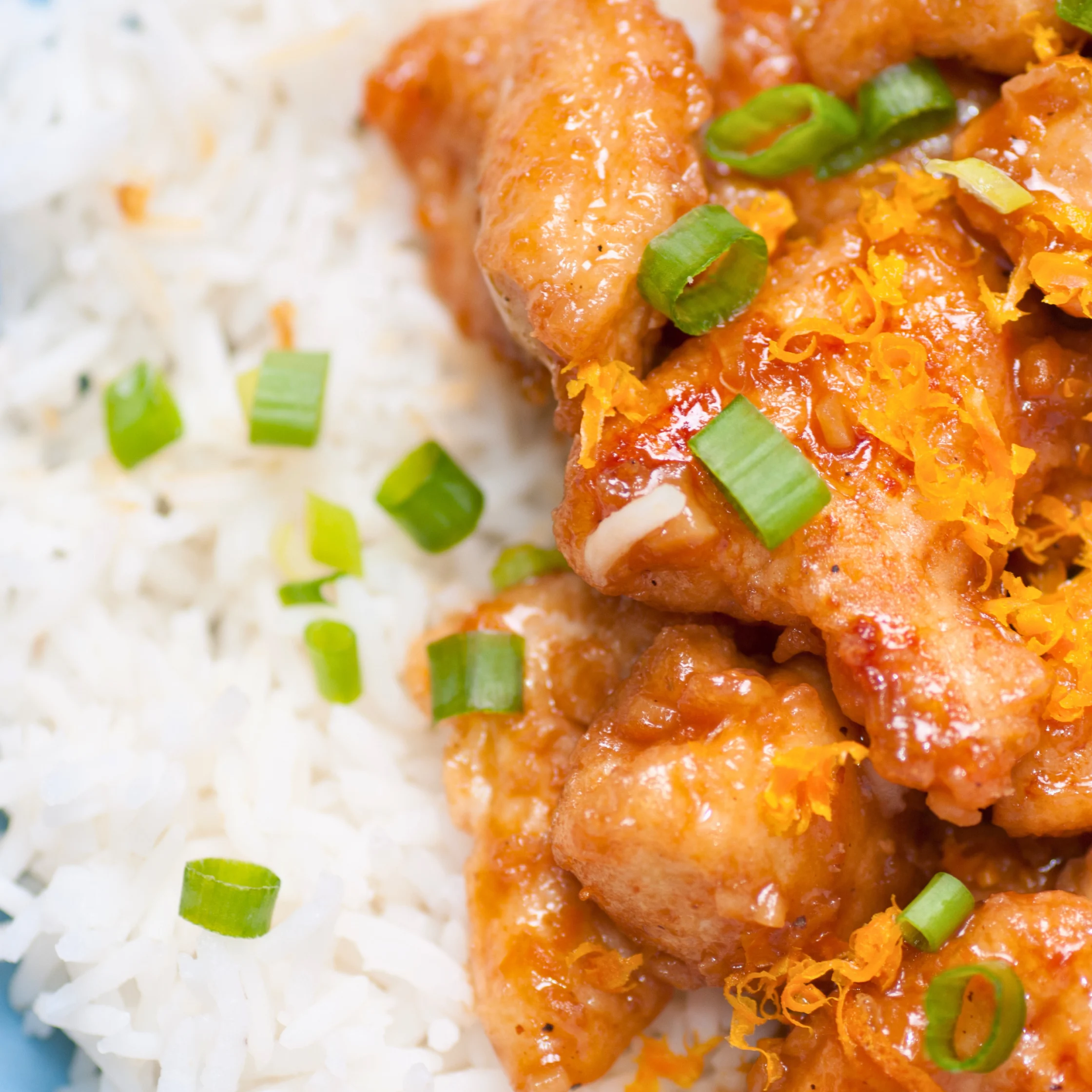 fried chicken in asia ORANGE CHICKEN