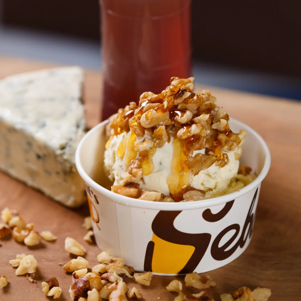 sebastians ice cream blue cheese