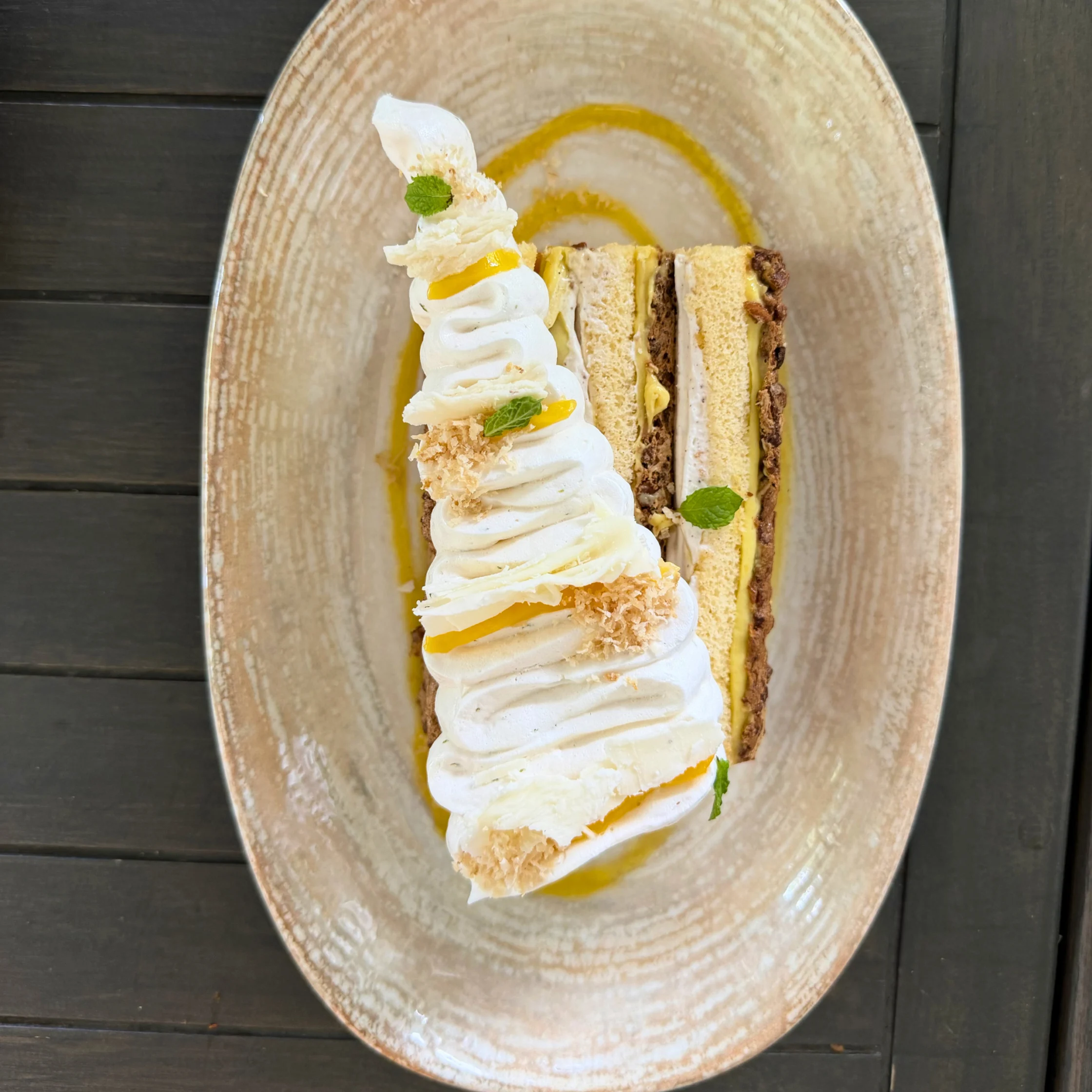 vanilla mango merengue from katala