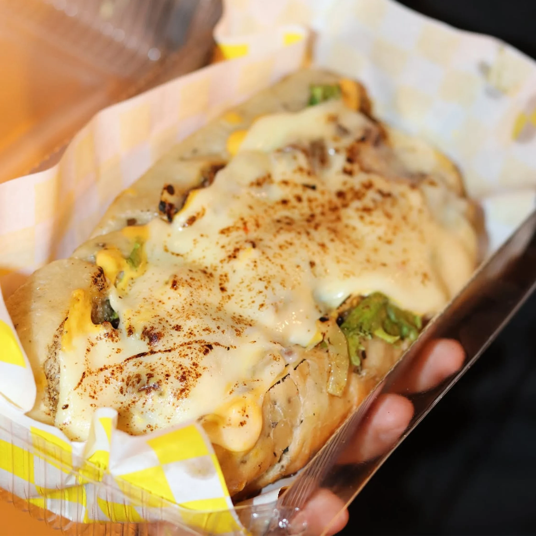 Cheesy subs from Between Subs PHOTO COURTESY OF Between Subs Official Instagram