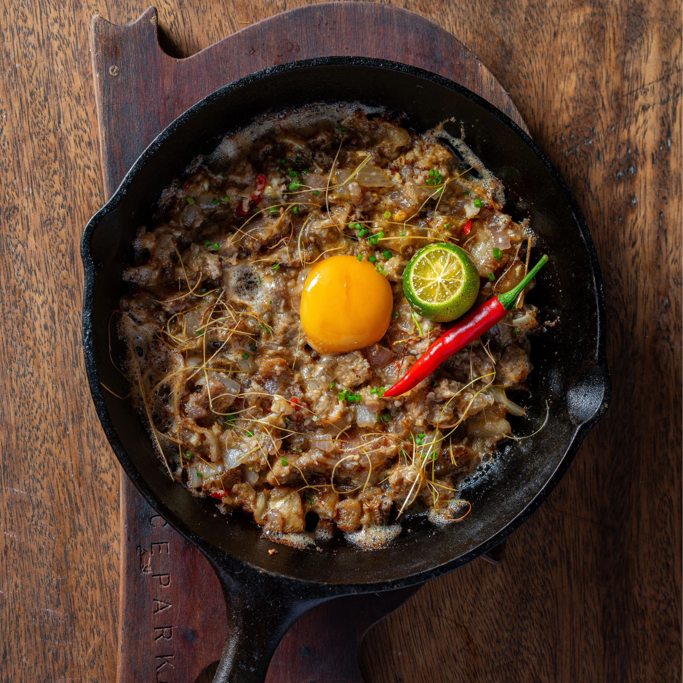 Lechon Sisig from Grace Park and Adub's Lechon collab