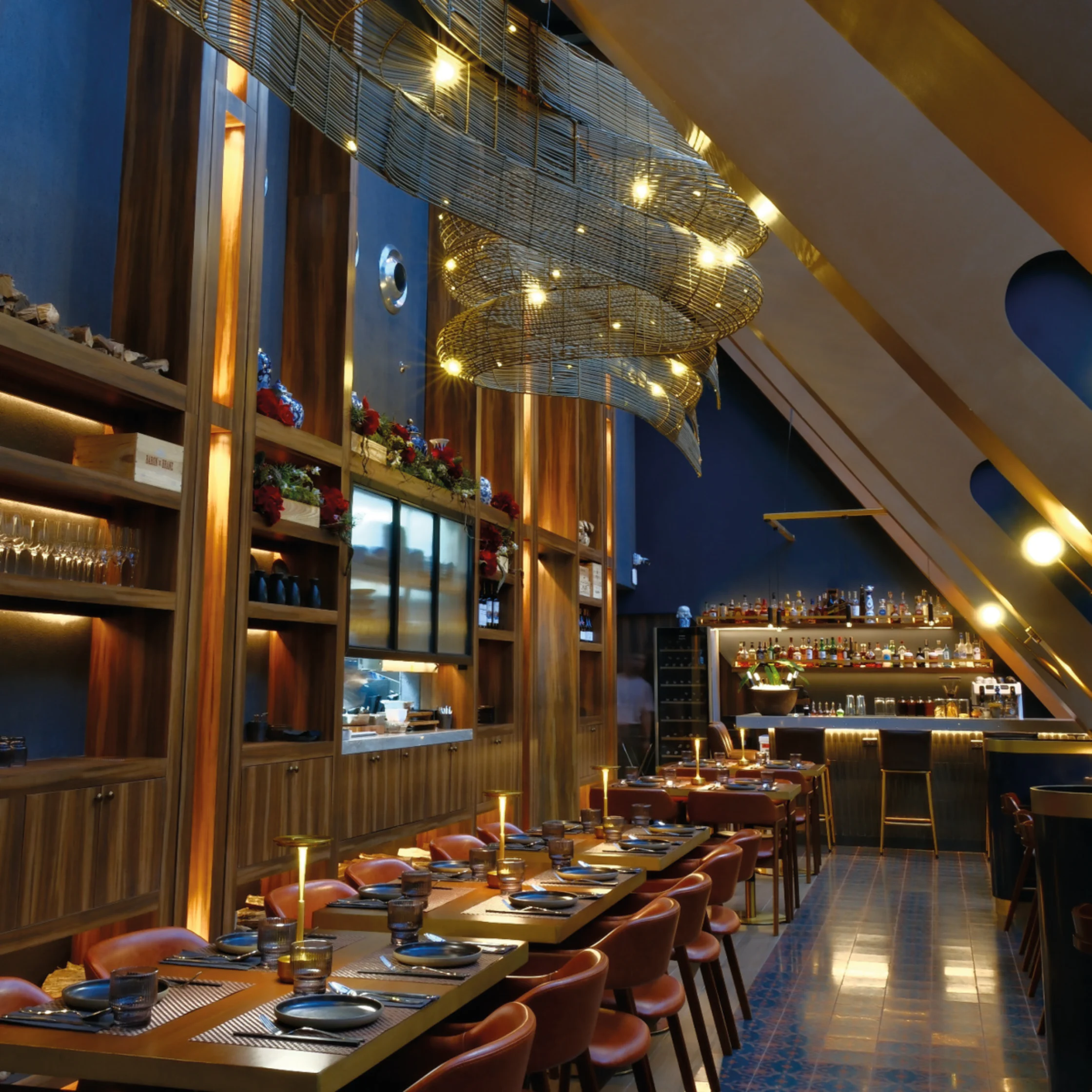 INTERIORS OF Oak Smoke PHOTO COURTESY OF Oak Smoke Official Instagram