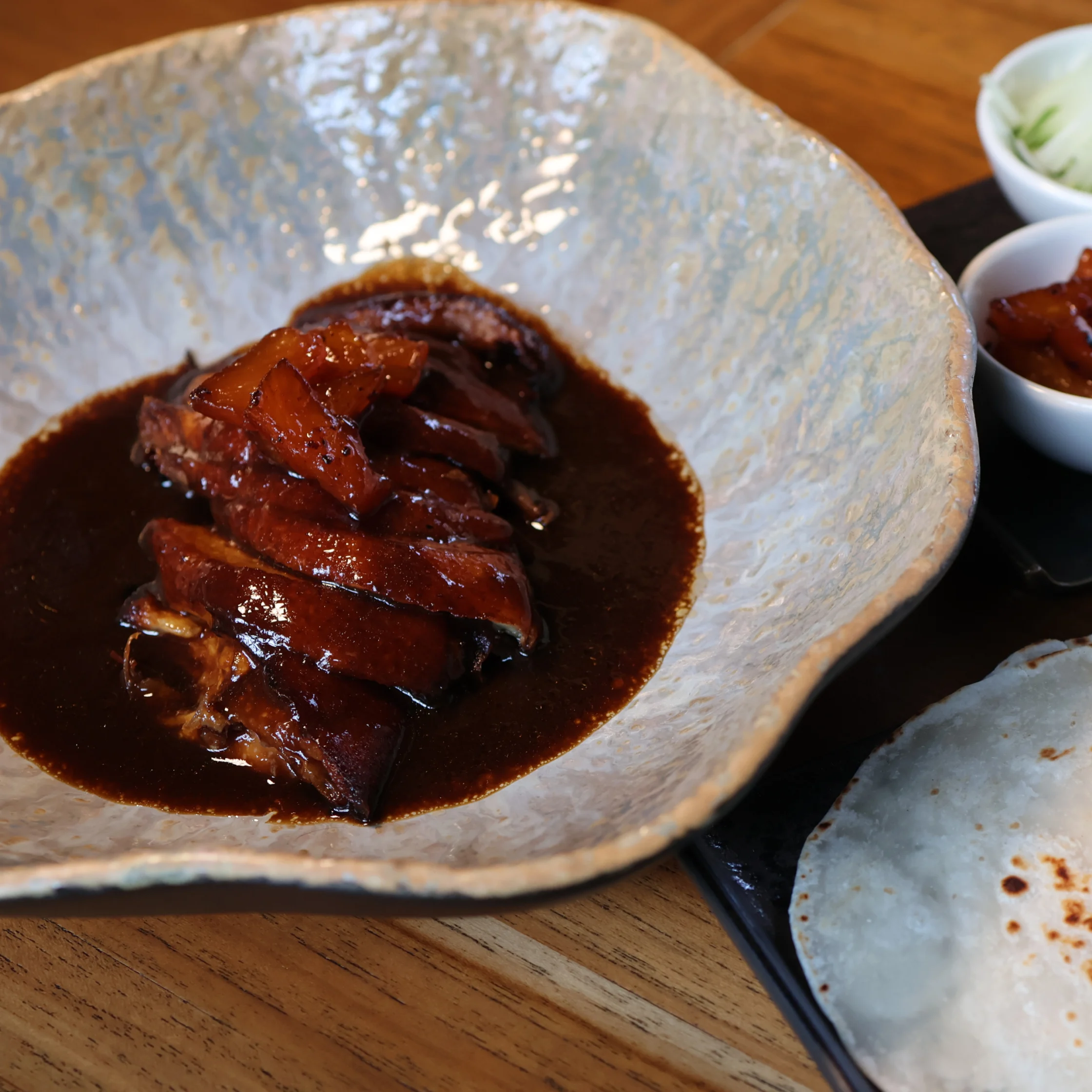 hoisin duck anisado from chef bettina arguelles at Uma Restaurant in Panglao Island