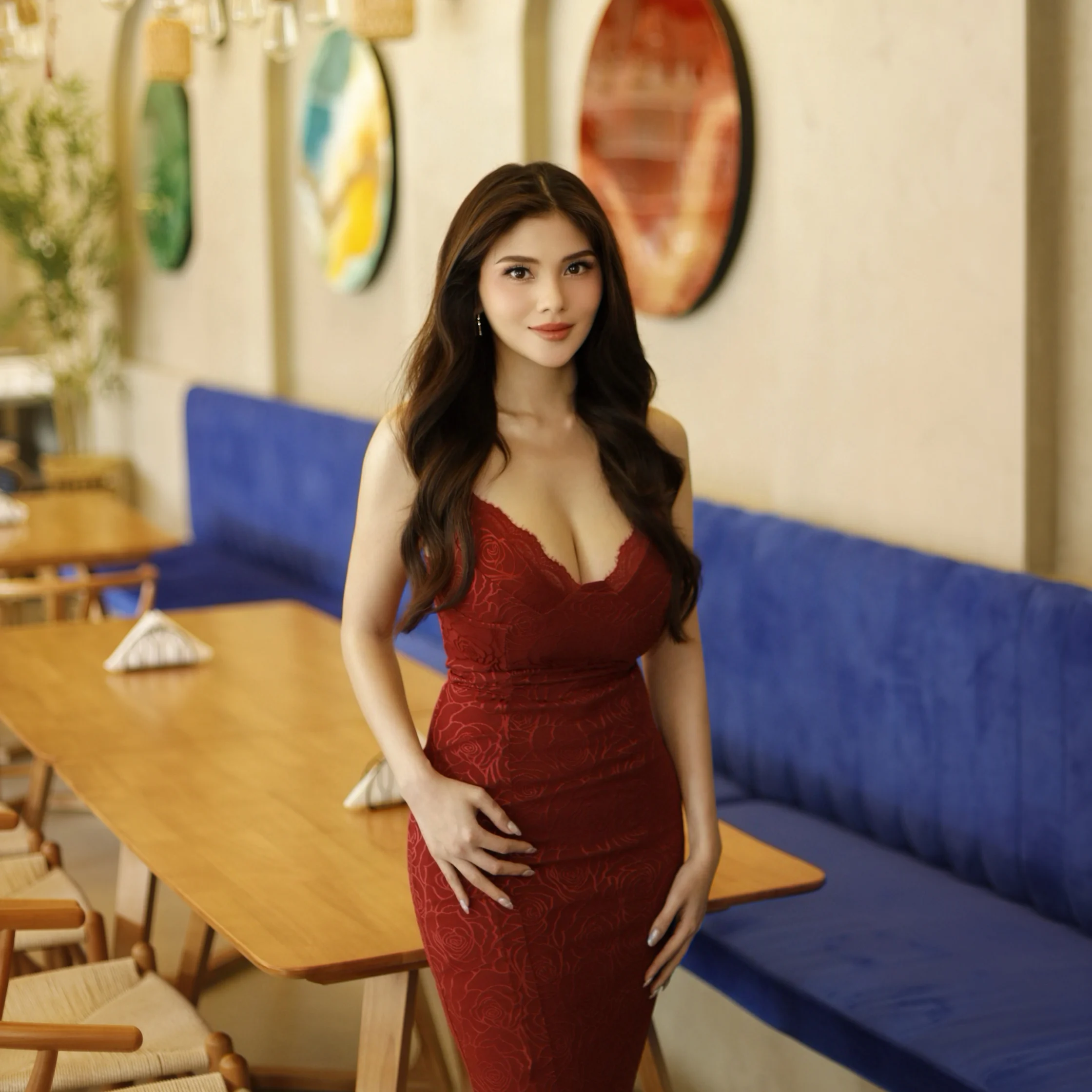 noore cafe founder ana jalandoni in noore cafe tandang sora