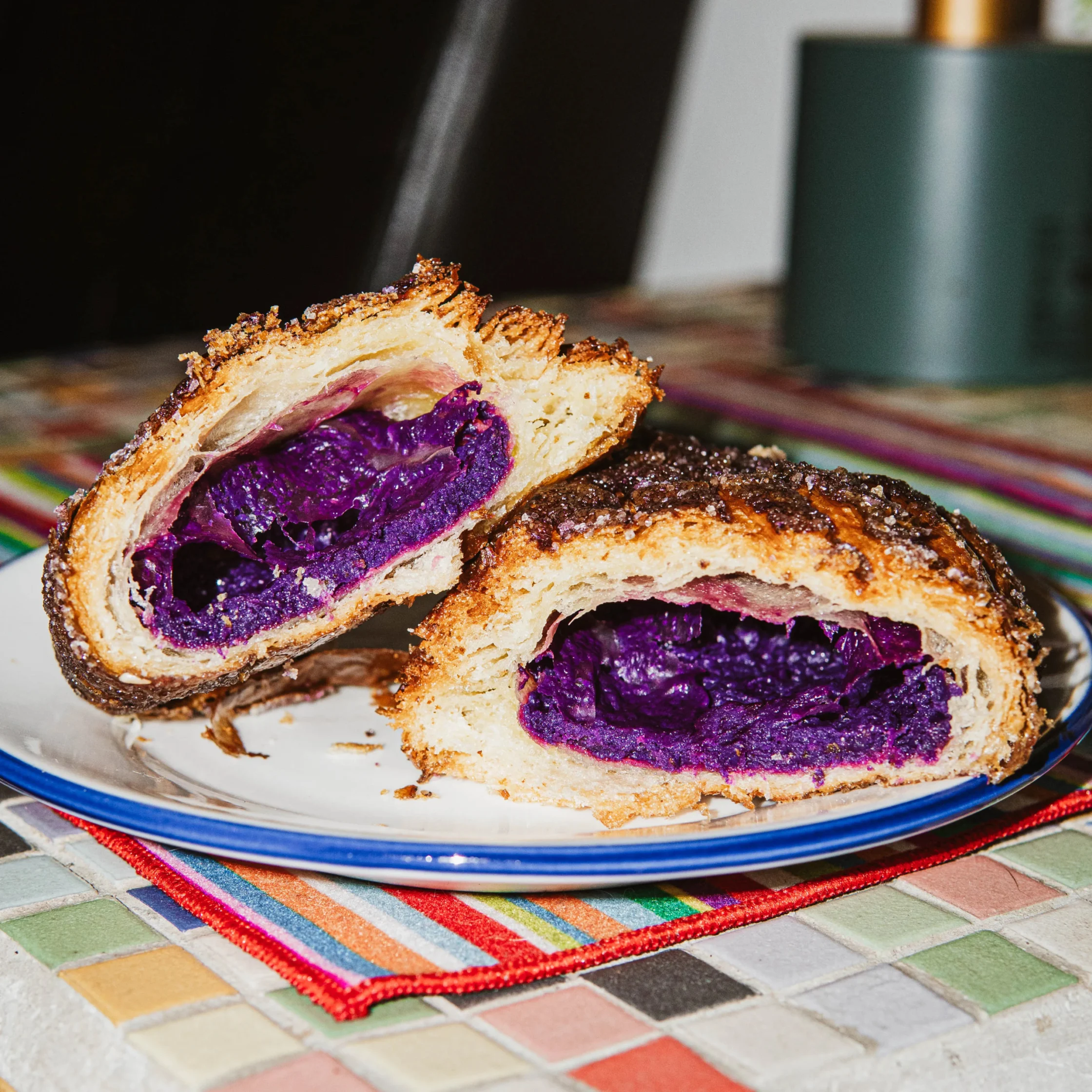the beachhouse kapitolyo cafe ube puff