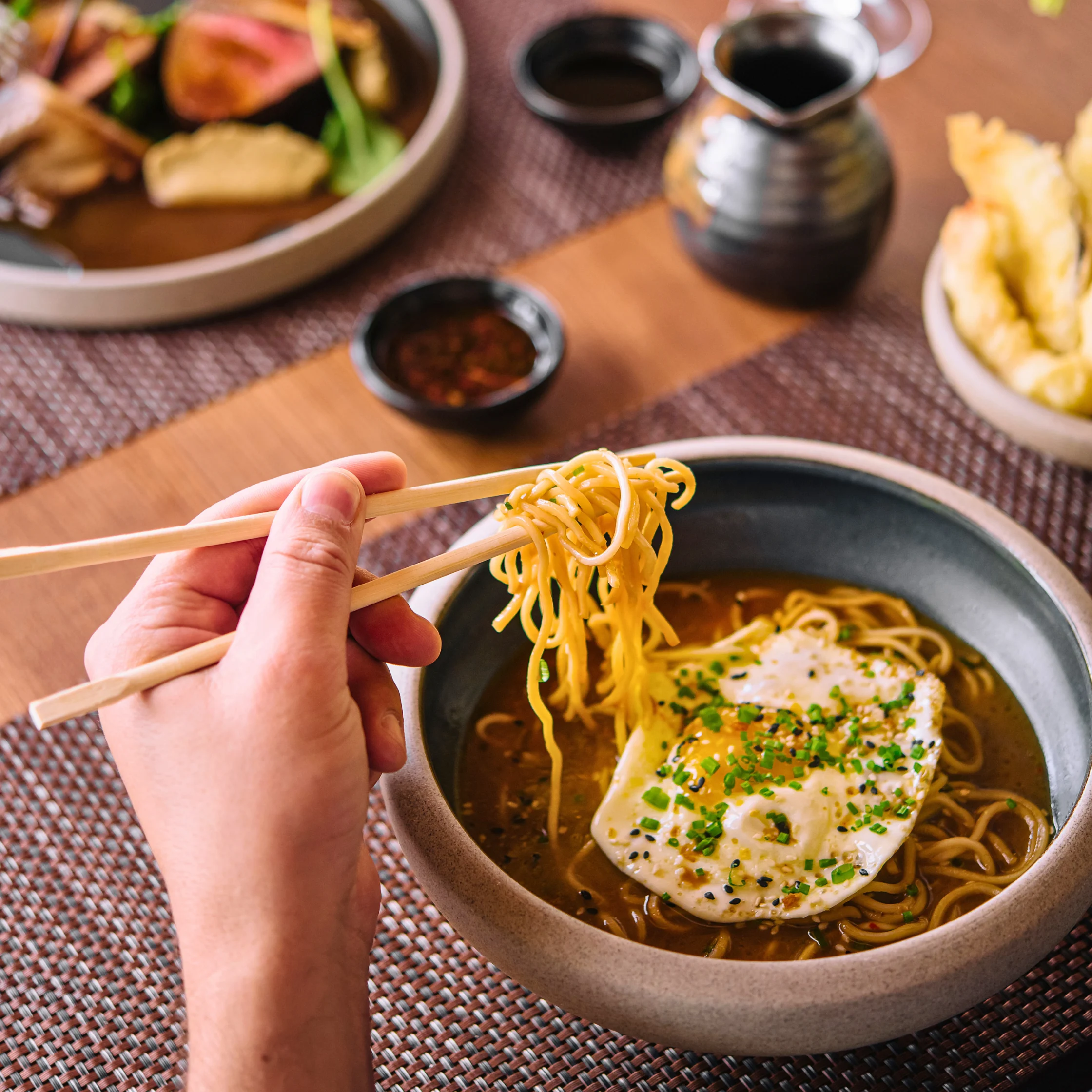 why noodles taste better after midnight ramen dish noodles with egg topping