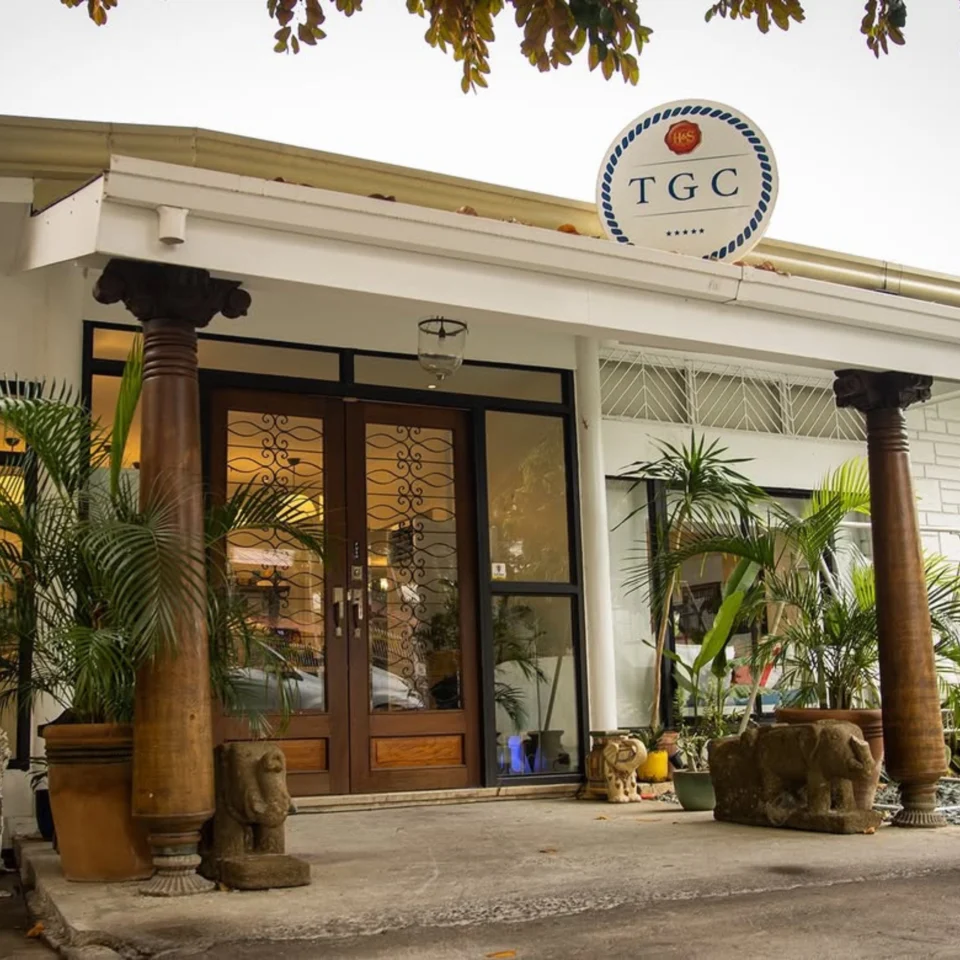 the giving cafe mabini branch exteriors which highlight the family's old home